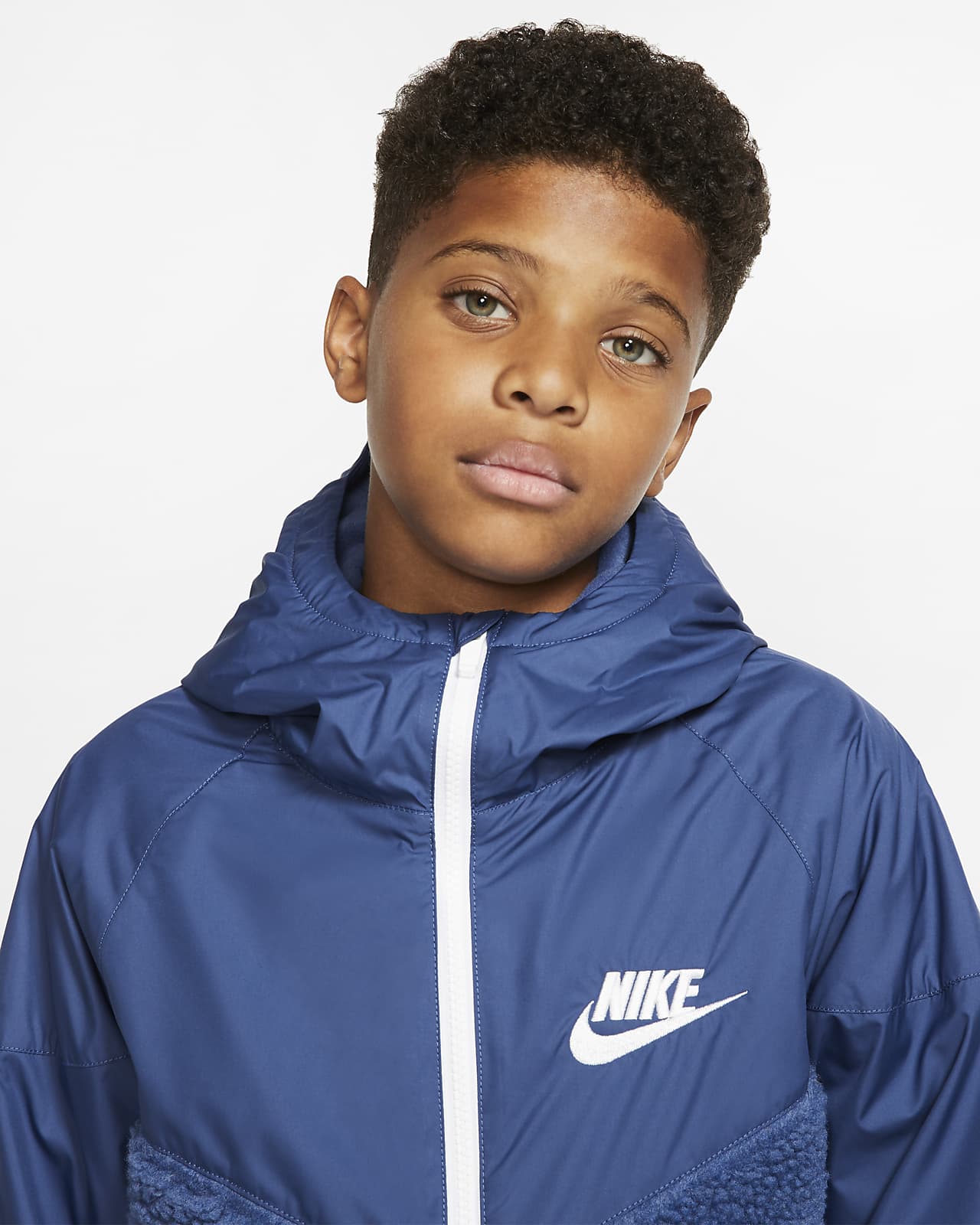 nike boys sherpa windrunner