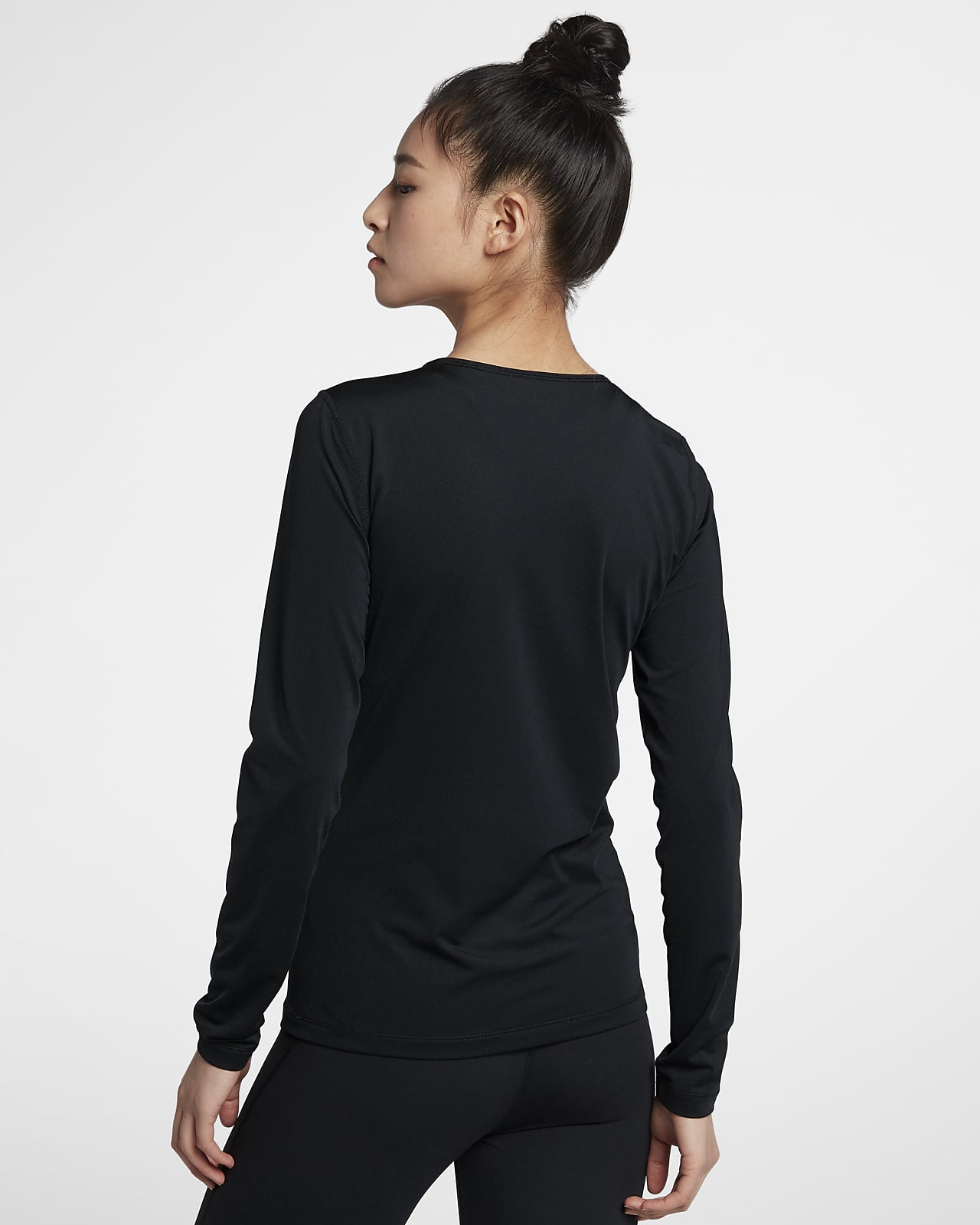 Nike Pro Women's Long-Sleeve Mesh Top 