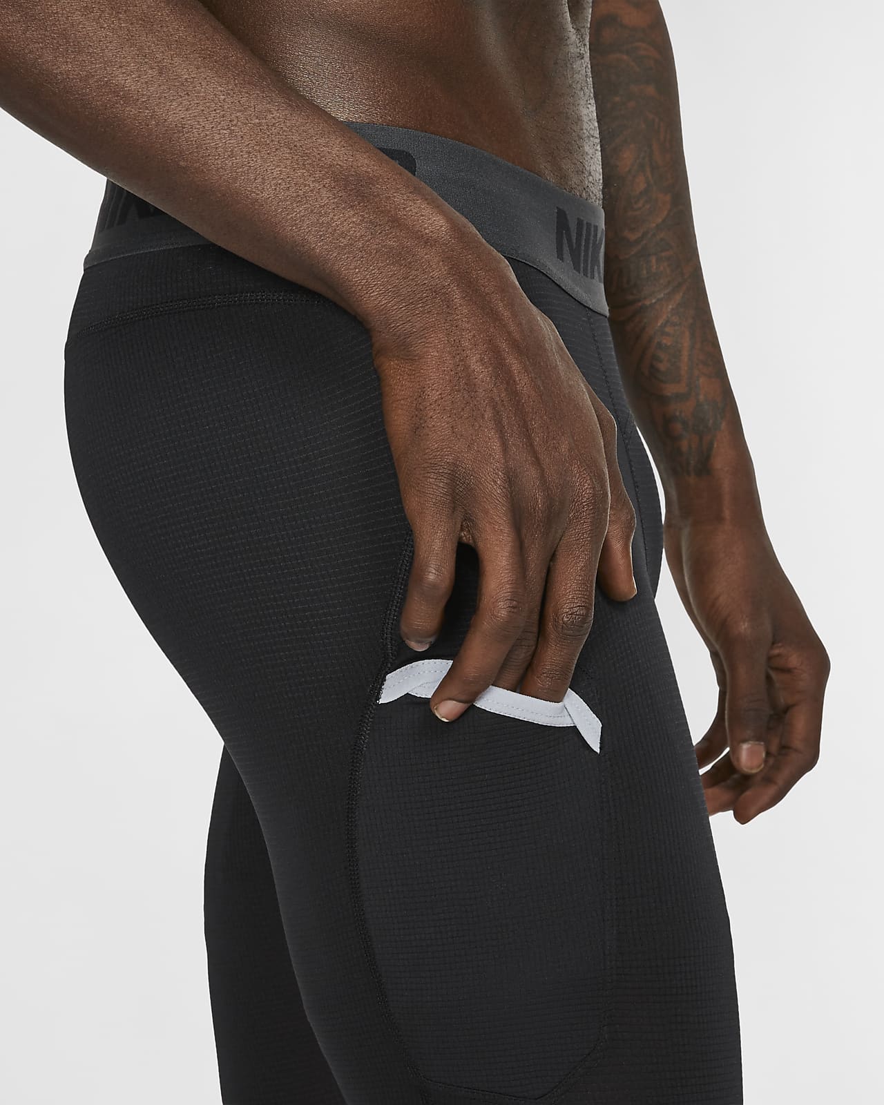 blue nike basketball tights