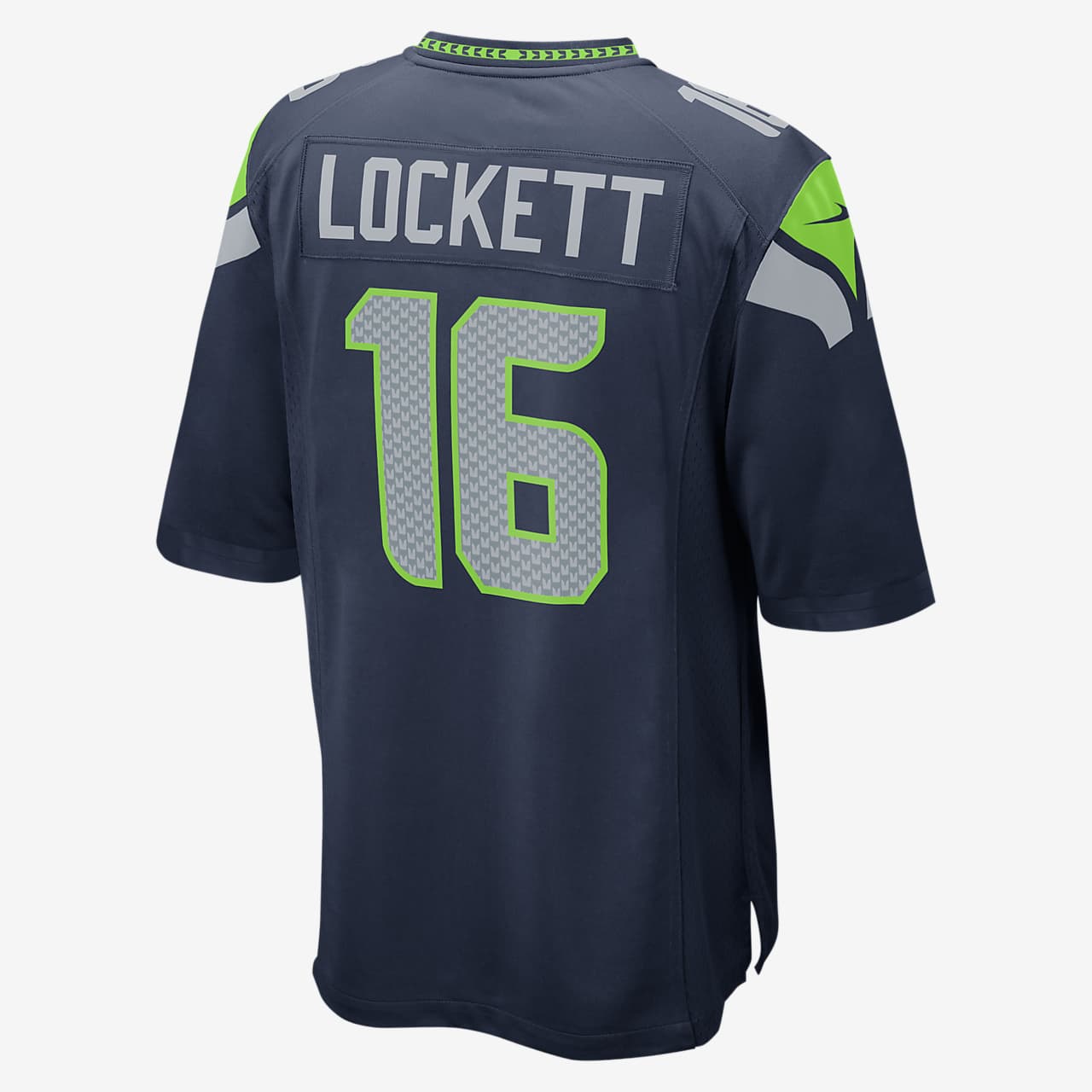 NFL Seattle Seahawks (Tyler Lockett) Men's Game Football Jersey. Nike.com