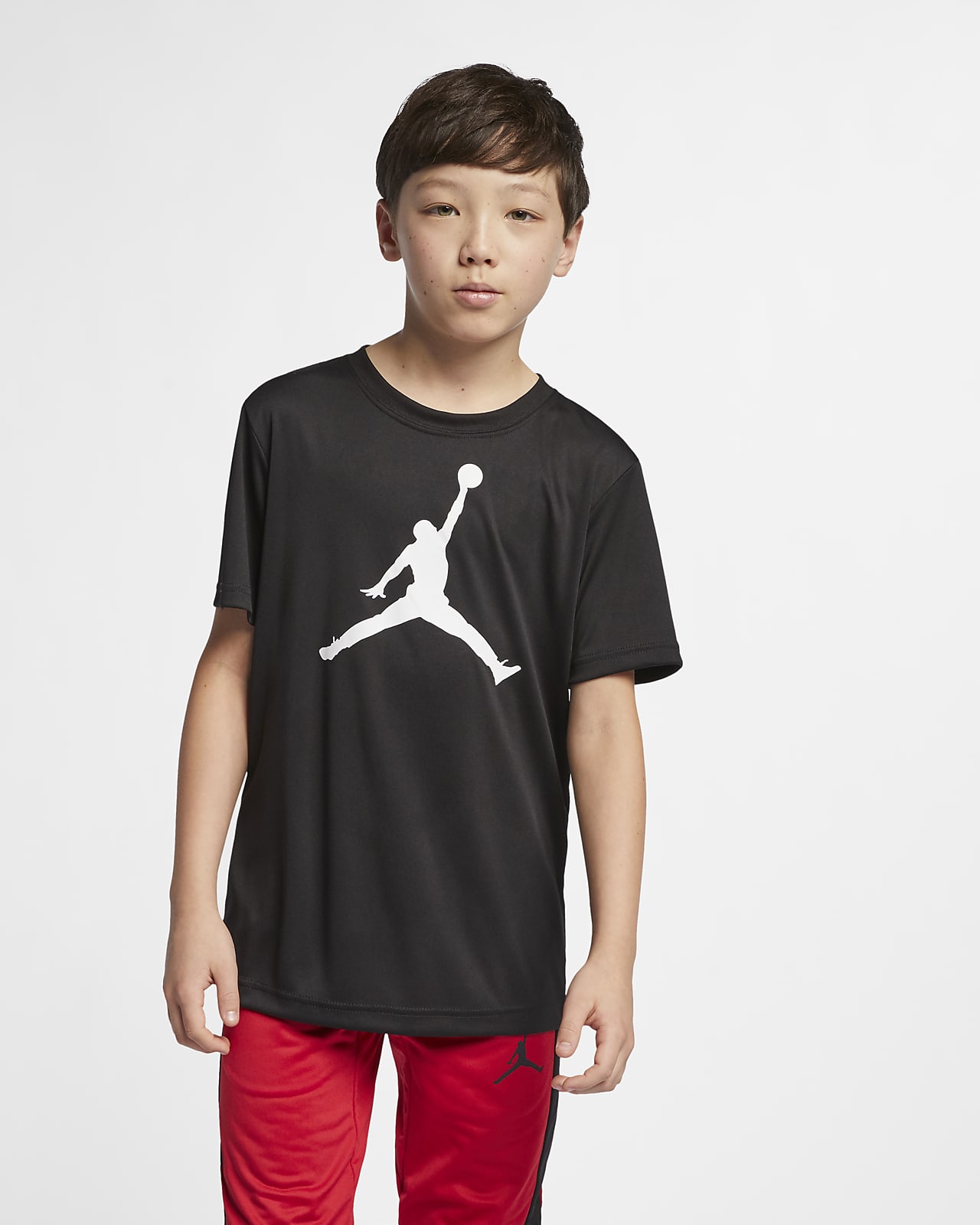 puede caja de cartón Hizo un contrato Jordan Jumpman Dri-FIT Big Kids' (Boys') Short-Sleeve T-Shirt. Nike.com