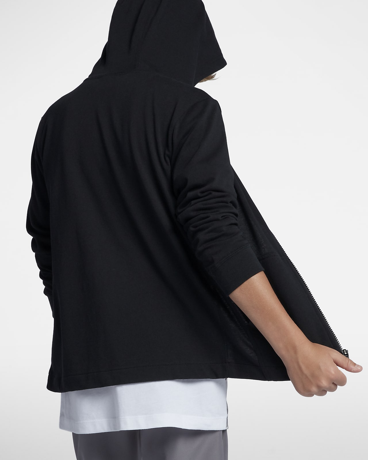 youth nike hooded sweatshirt