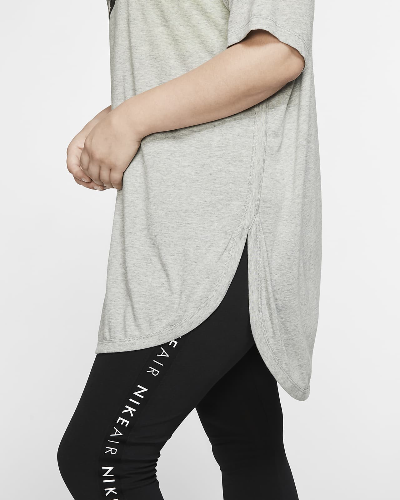 Playeras de mujer largas clearance