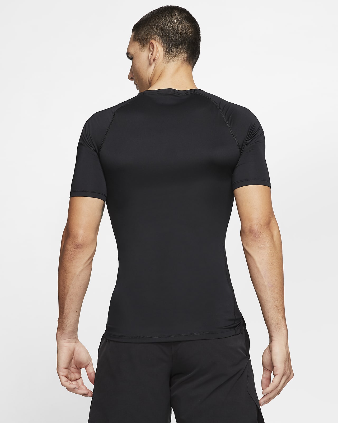 Tight-Fit Short-Sleeve Top. Nike GB