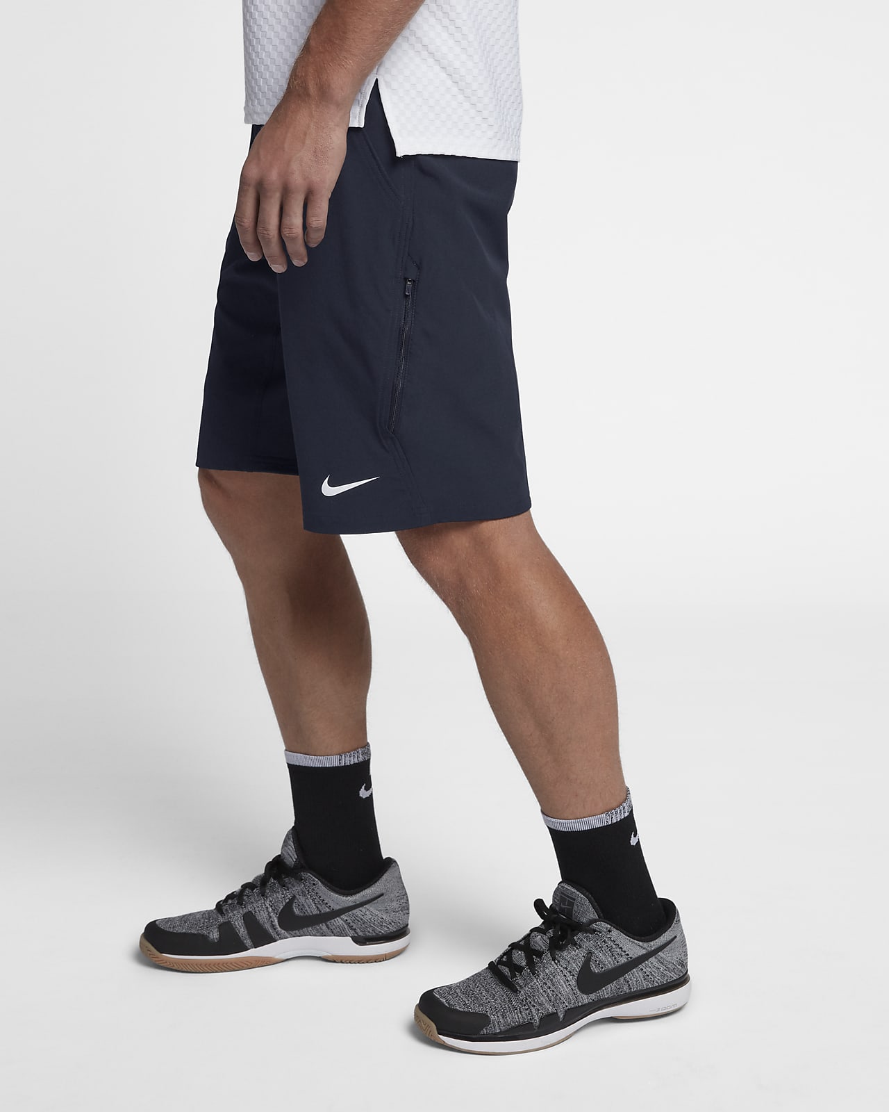 nike men's net 11 inch woven tennis short