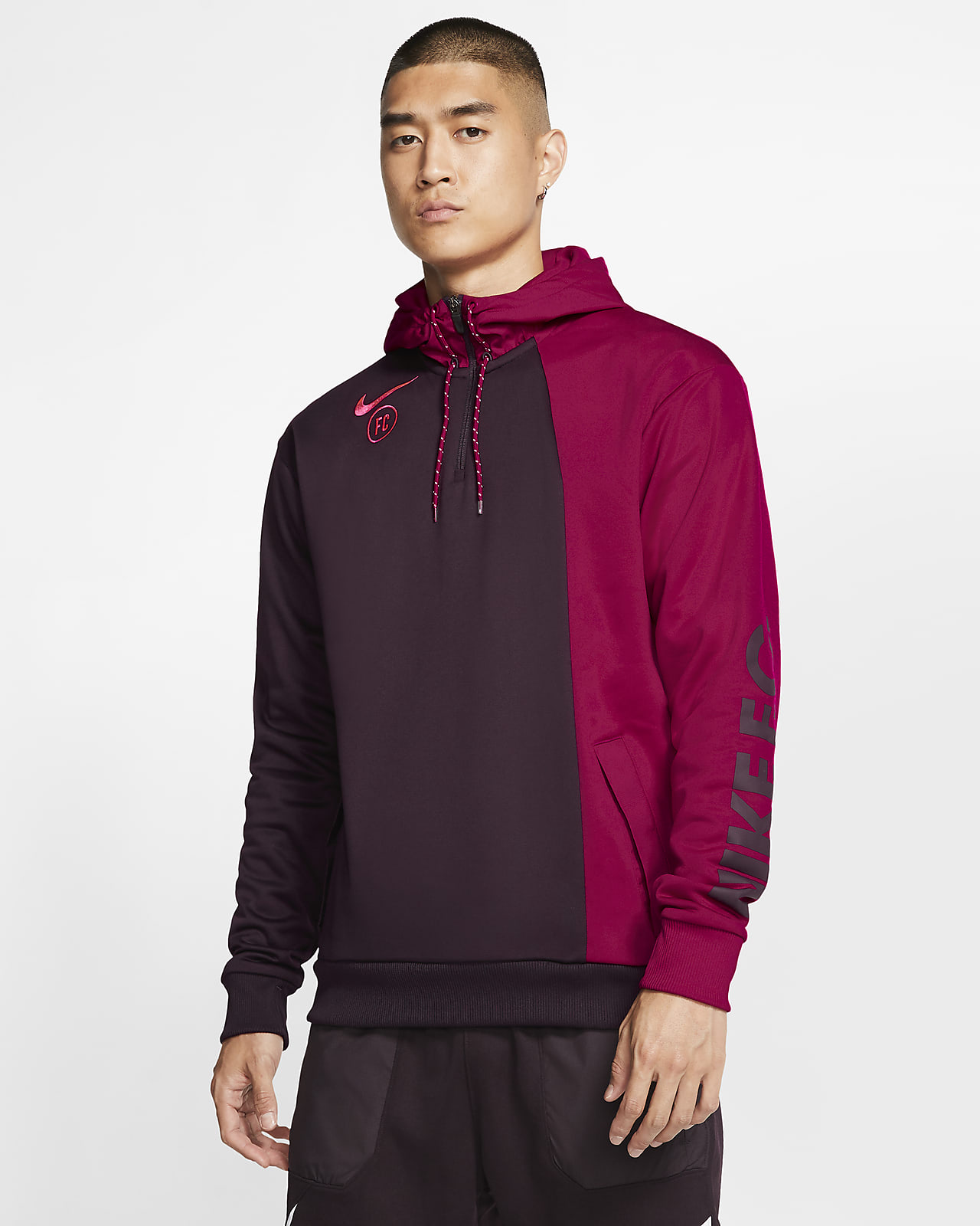 nike fc football hoodie