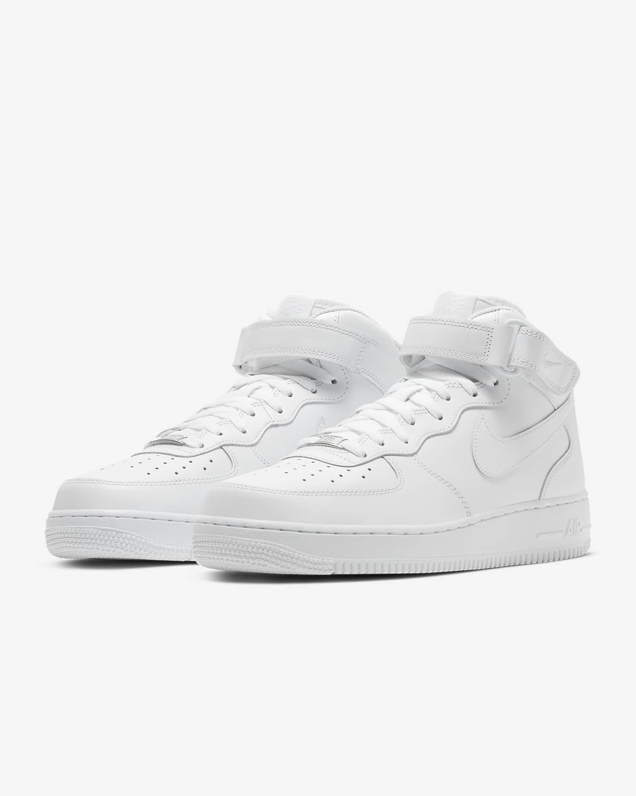 nike uptowns all white
