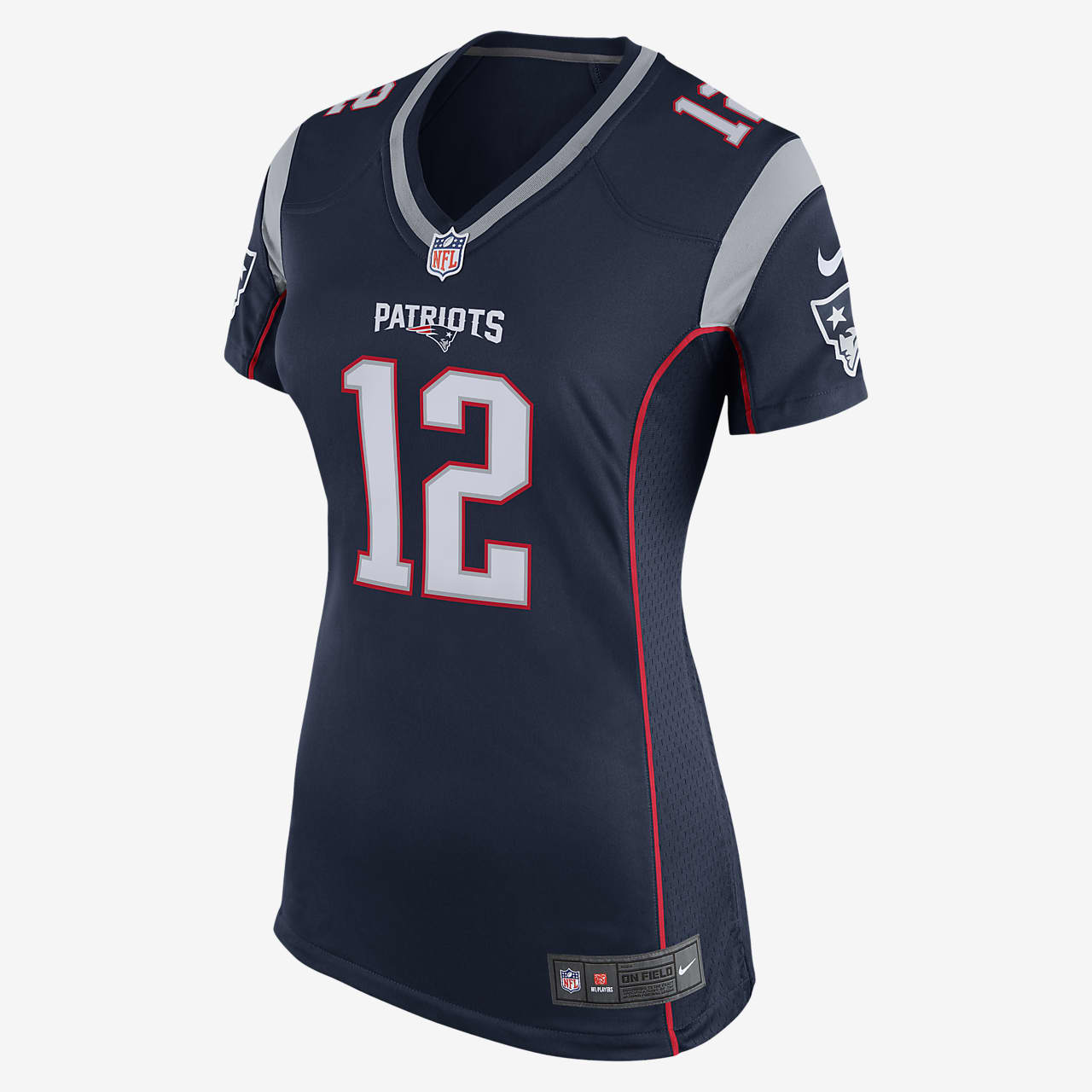 New England Patriots #12 Tom Brady Elite Rugby Jersey-American Football Uniform Adult Training Competition Uniform,Black,S