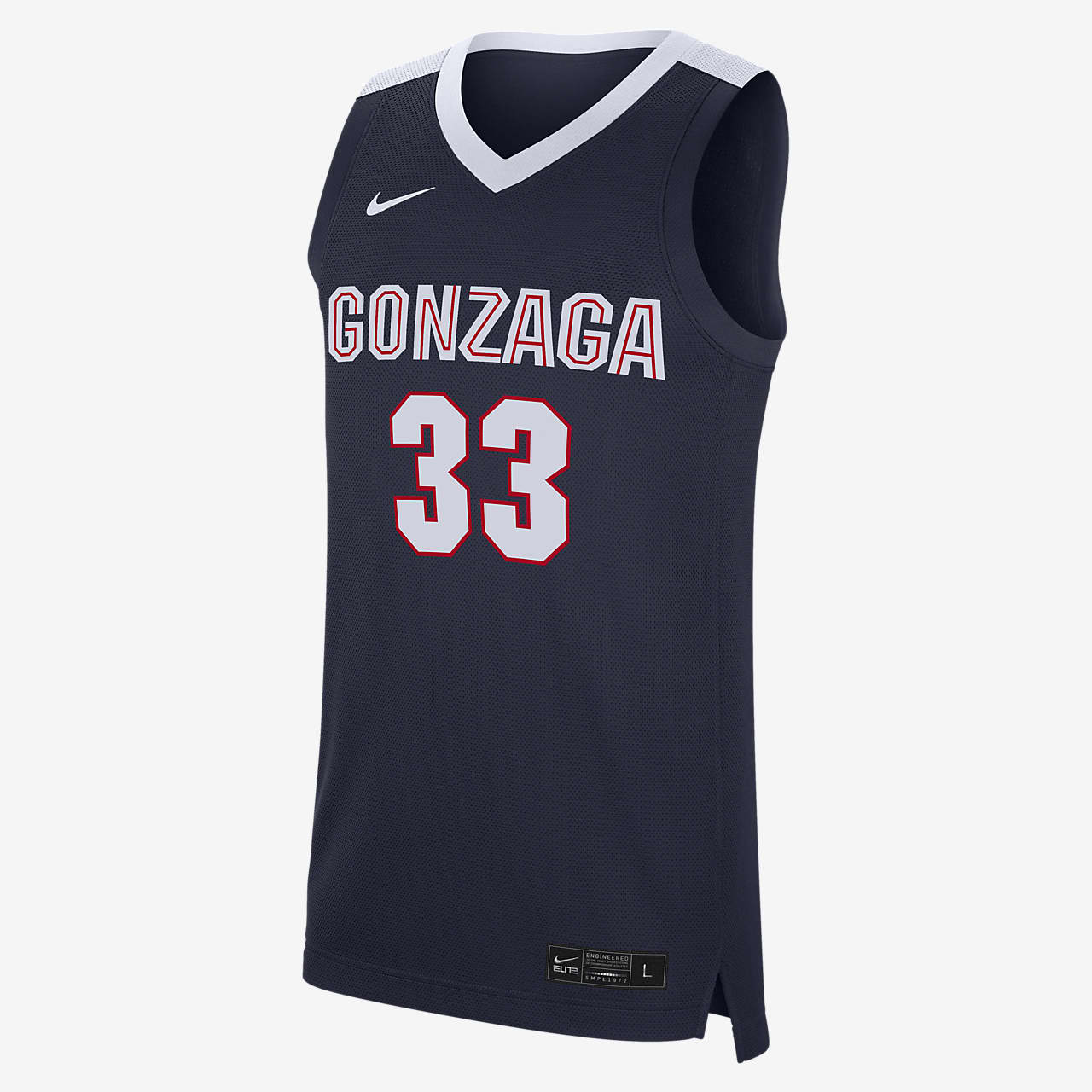Camiseta de básquetbol para Hombre Nike College Replica (Gonzaga). Nike.com