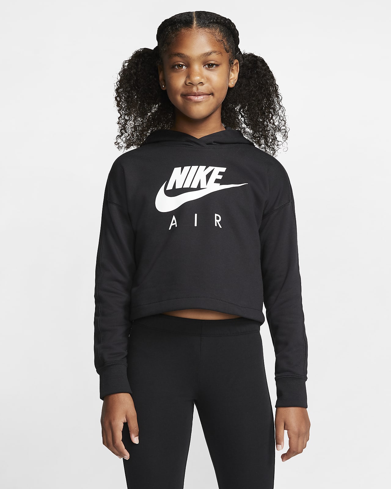 Pull crop top nike fille Clearance