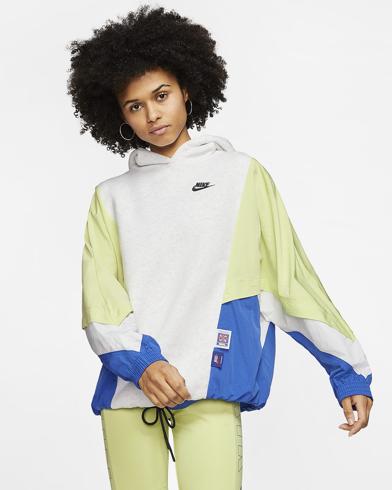 nike sportswear icon clash pullover hoodie