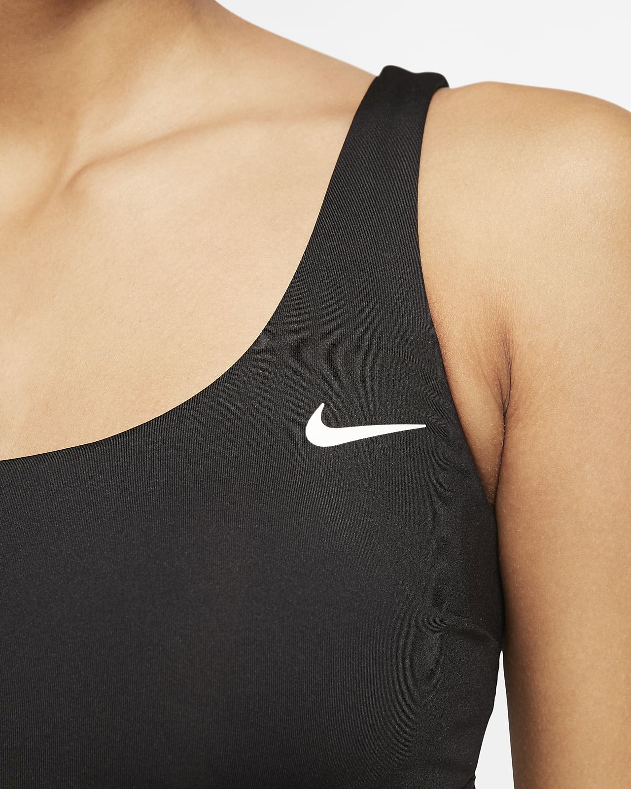 Nike Essential Women's Scoop Neck Midkini Swim Top. Nike.com