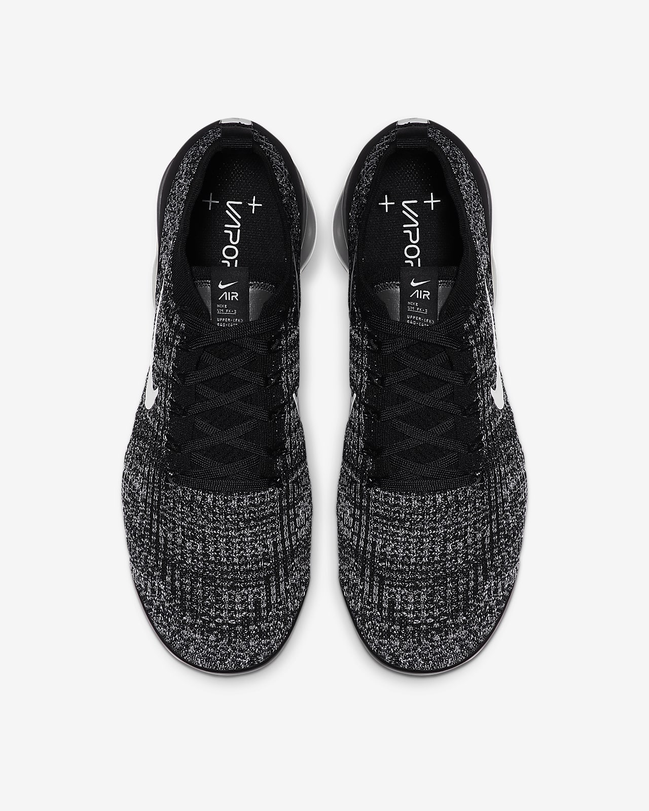 nike air vapormax flyknit 3 junior black and white