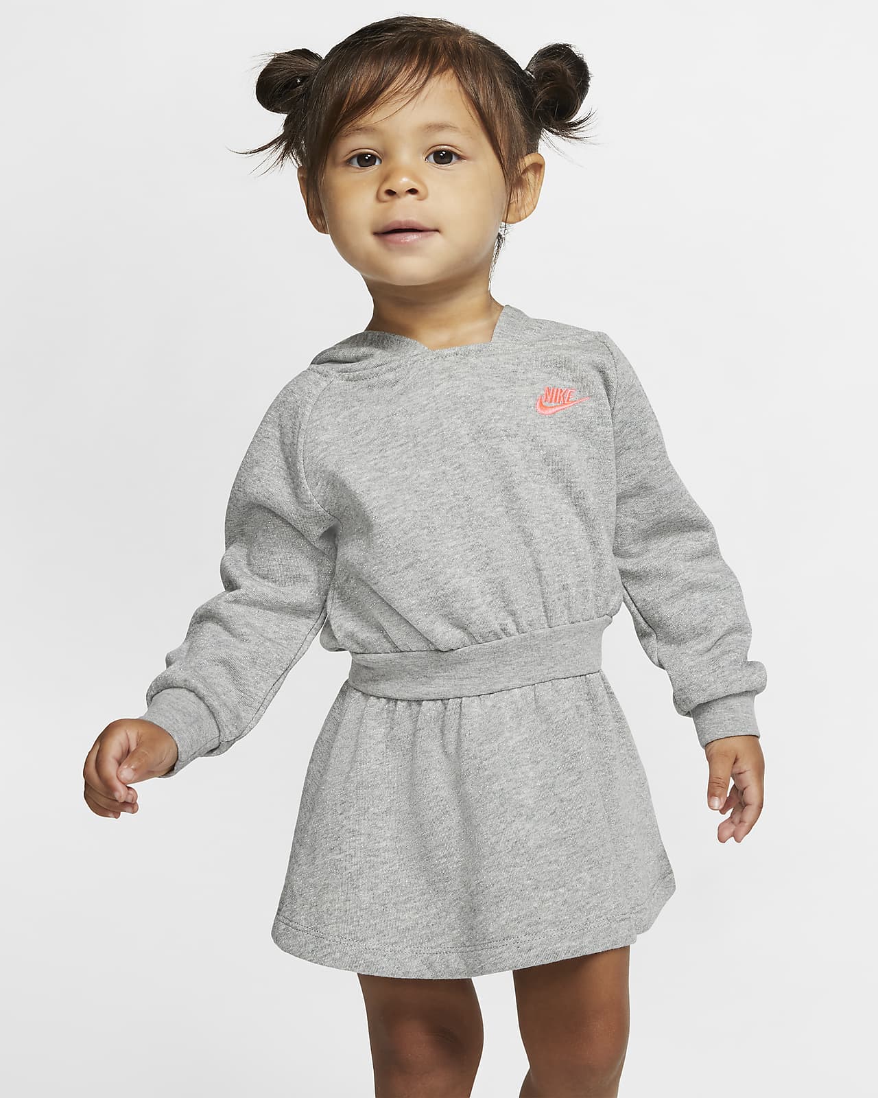 por ejemplo Manto Mendigar Vestido con capucha de manga larga para bebé Nike Sportswear (12 a 24  meses). Nike.com