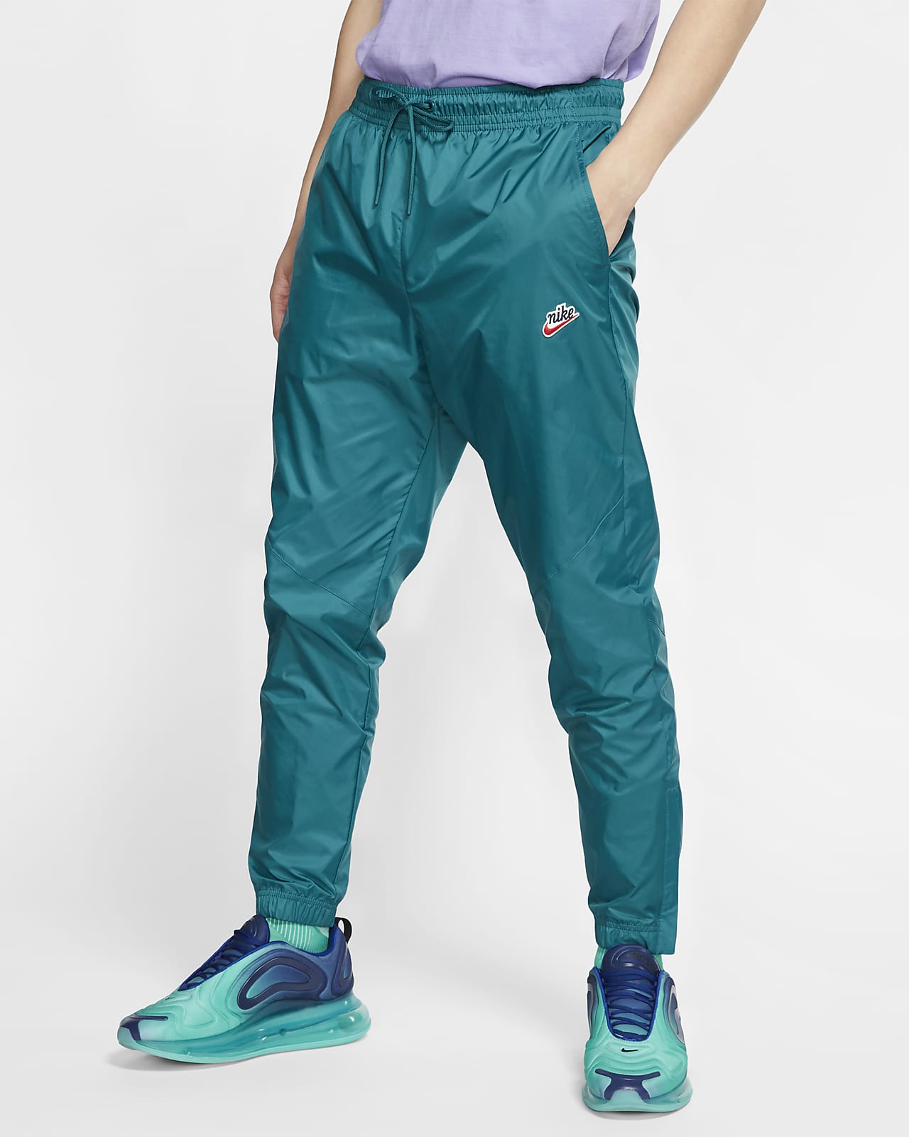 pantaloni nike uomo verde