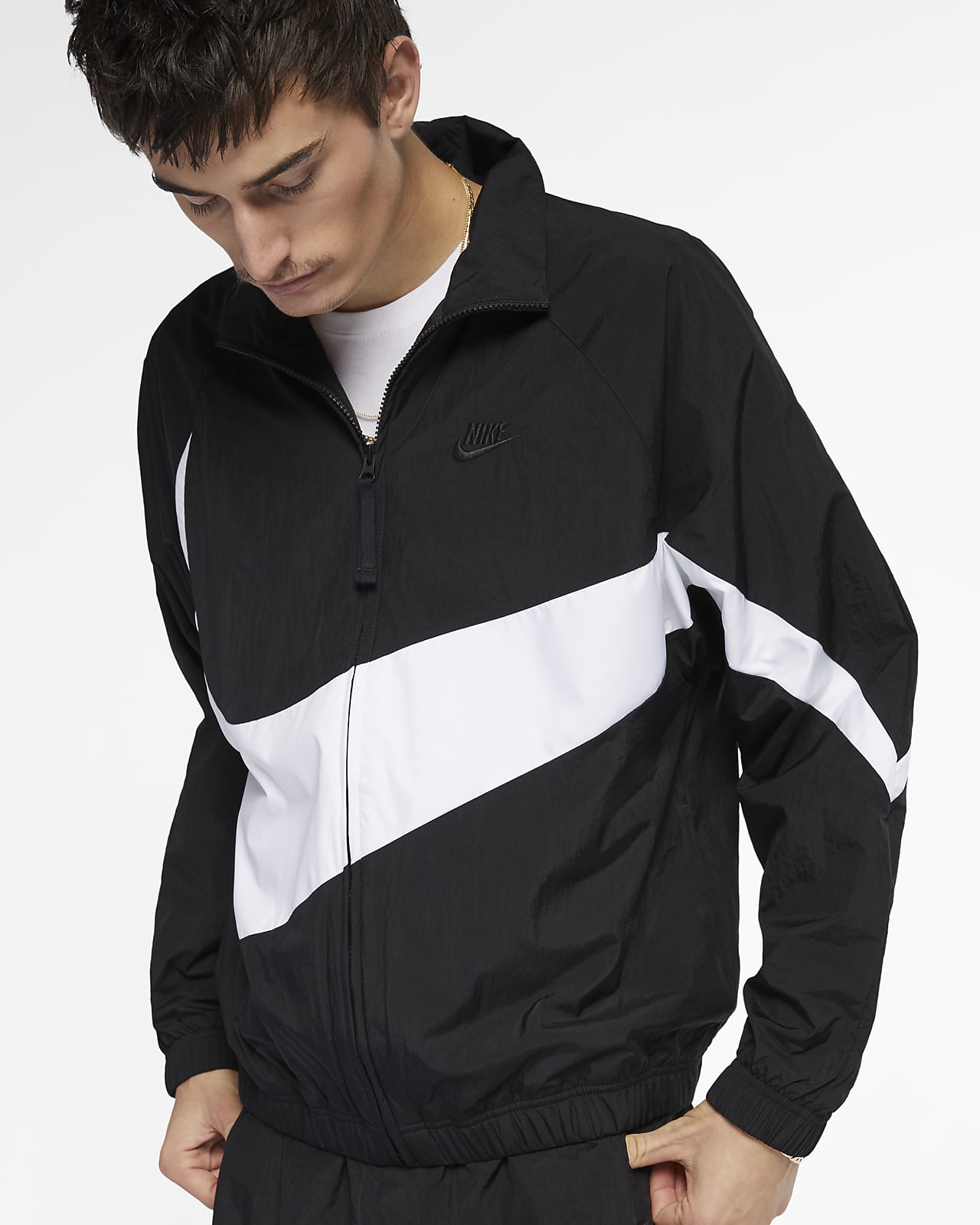 Nike Sportswear 'Swoosh' Woven Windbreaker. Nike ID