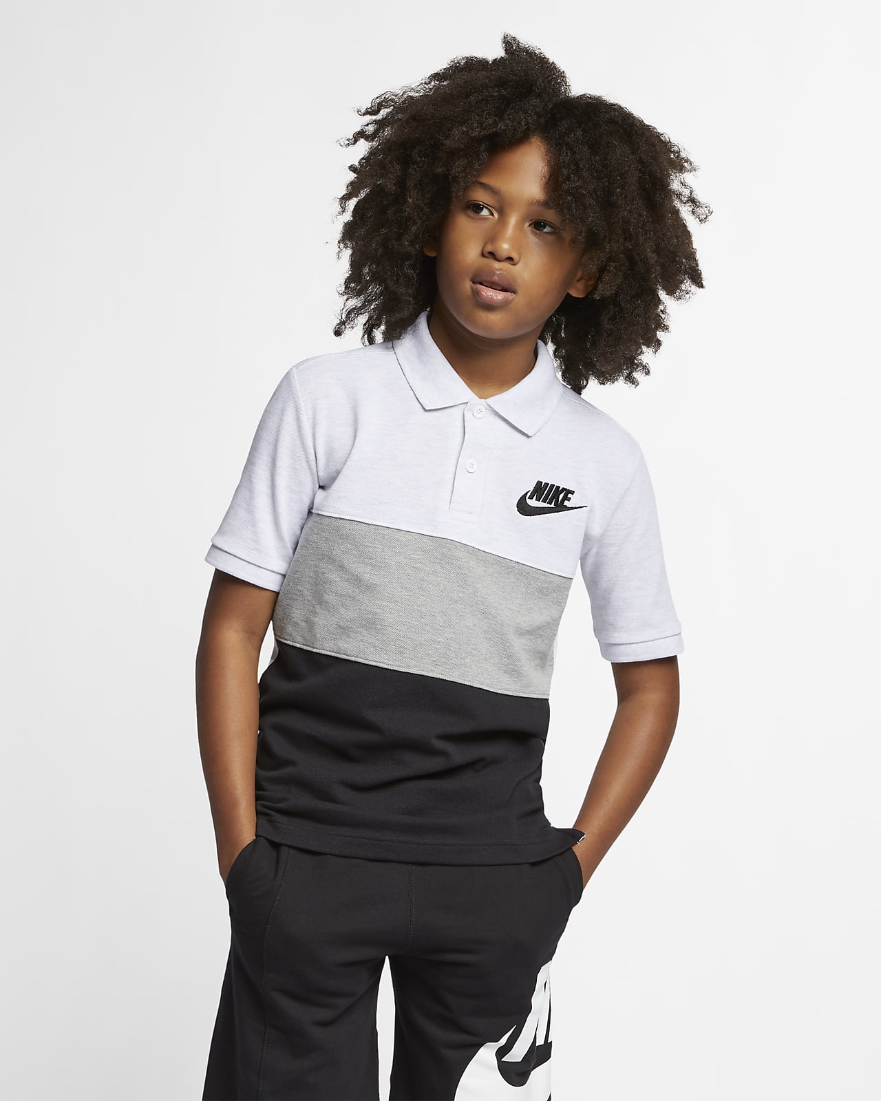 Nike Sportswear Matchup Older Kids' (Boys') Polo. Nike EG