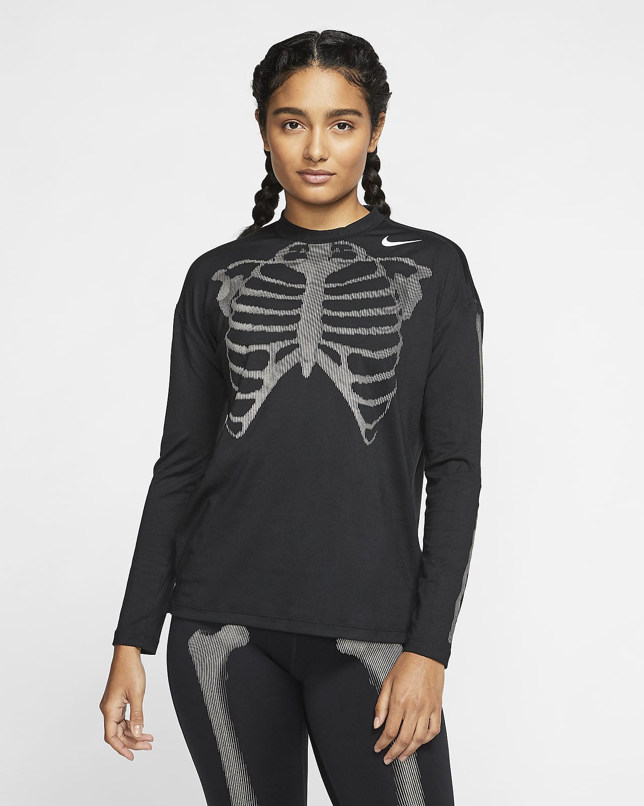 Nike Skeleton Leggings in Black