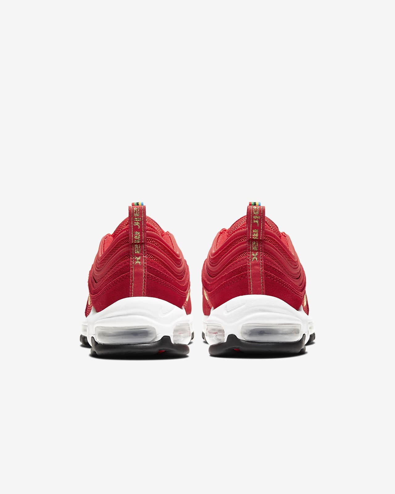 nike air max 97 mens red and white