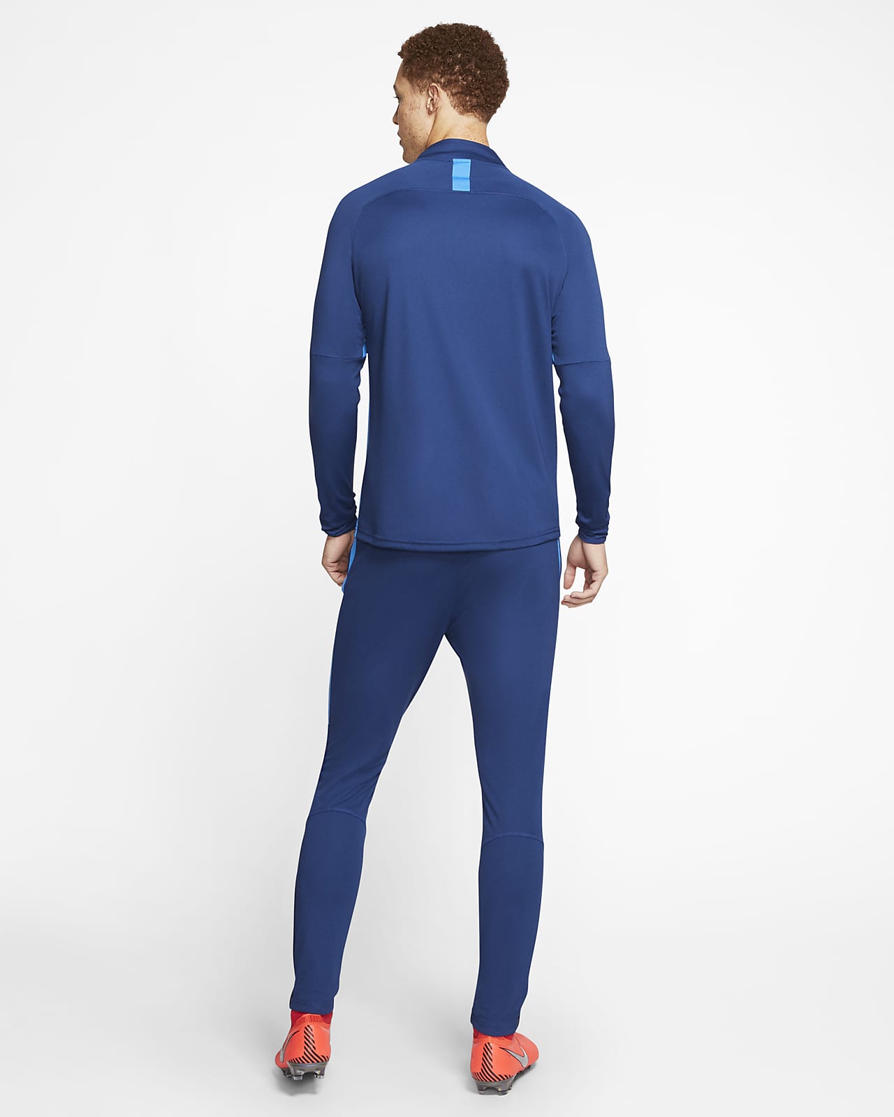 nike dri fit tracksuit blue