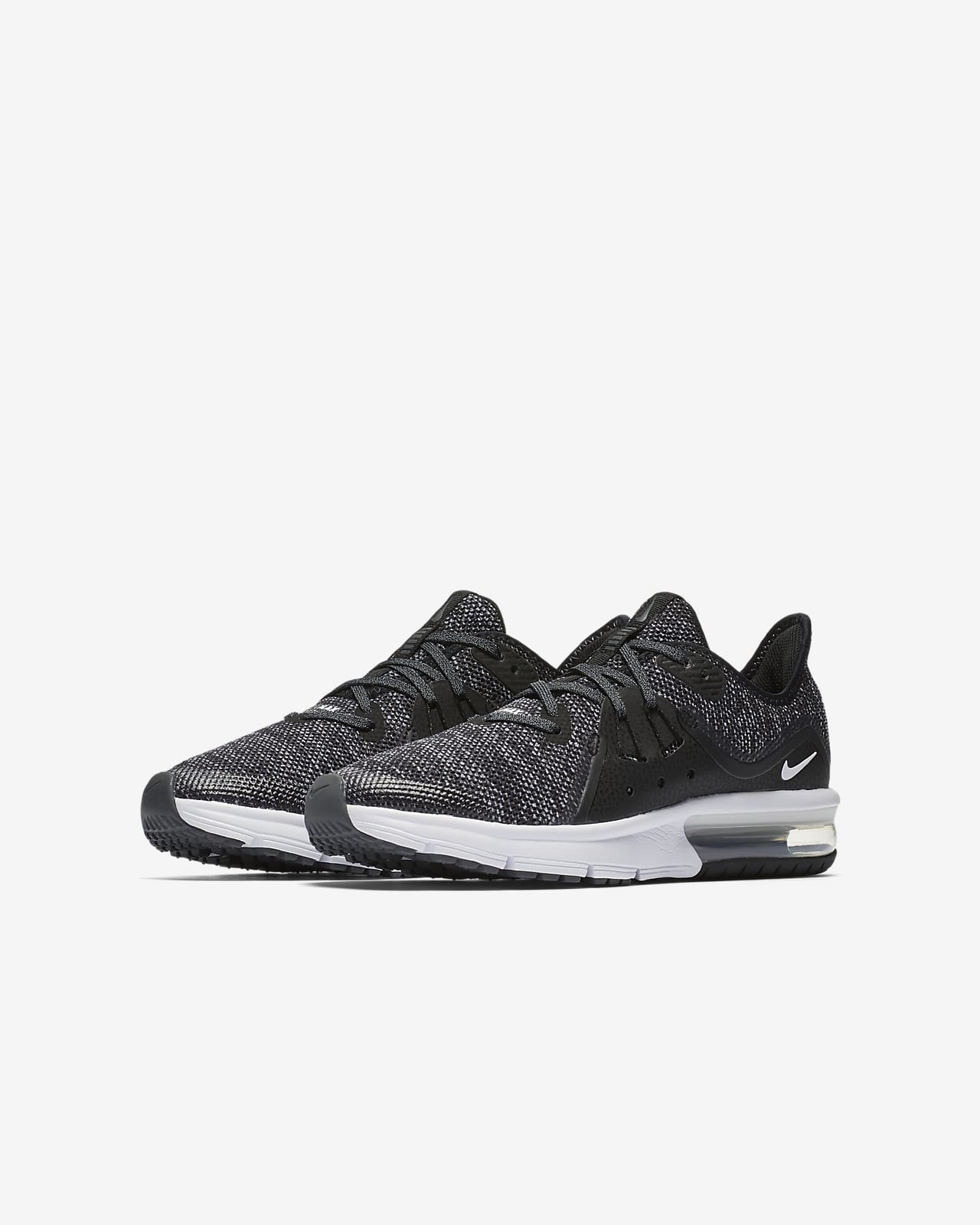 air max sequent 3 black and white