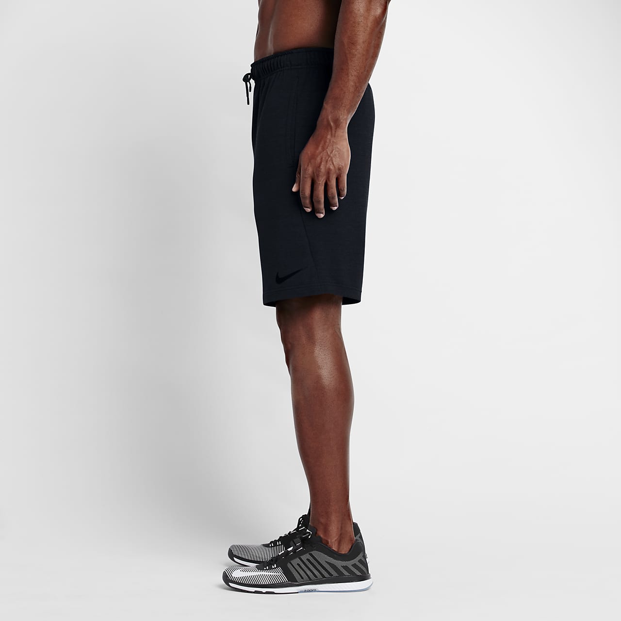 mens nike dri fit fleece shorts