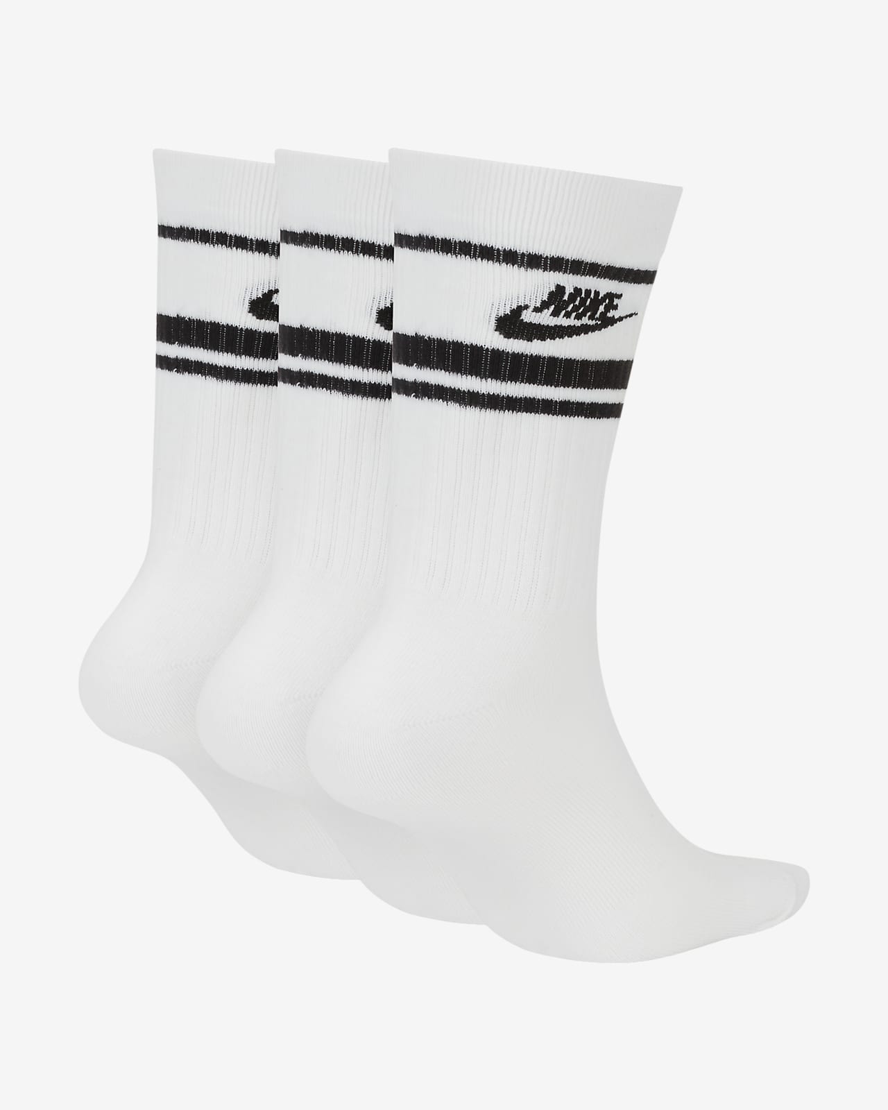 nike 3 stripe socks