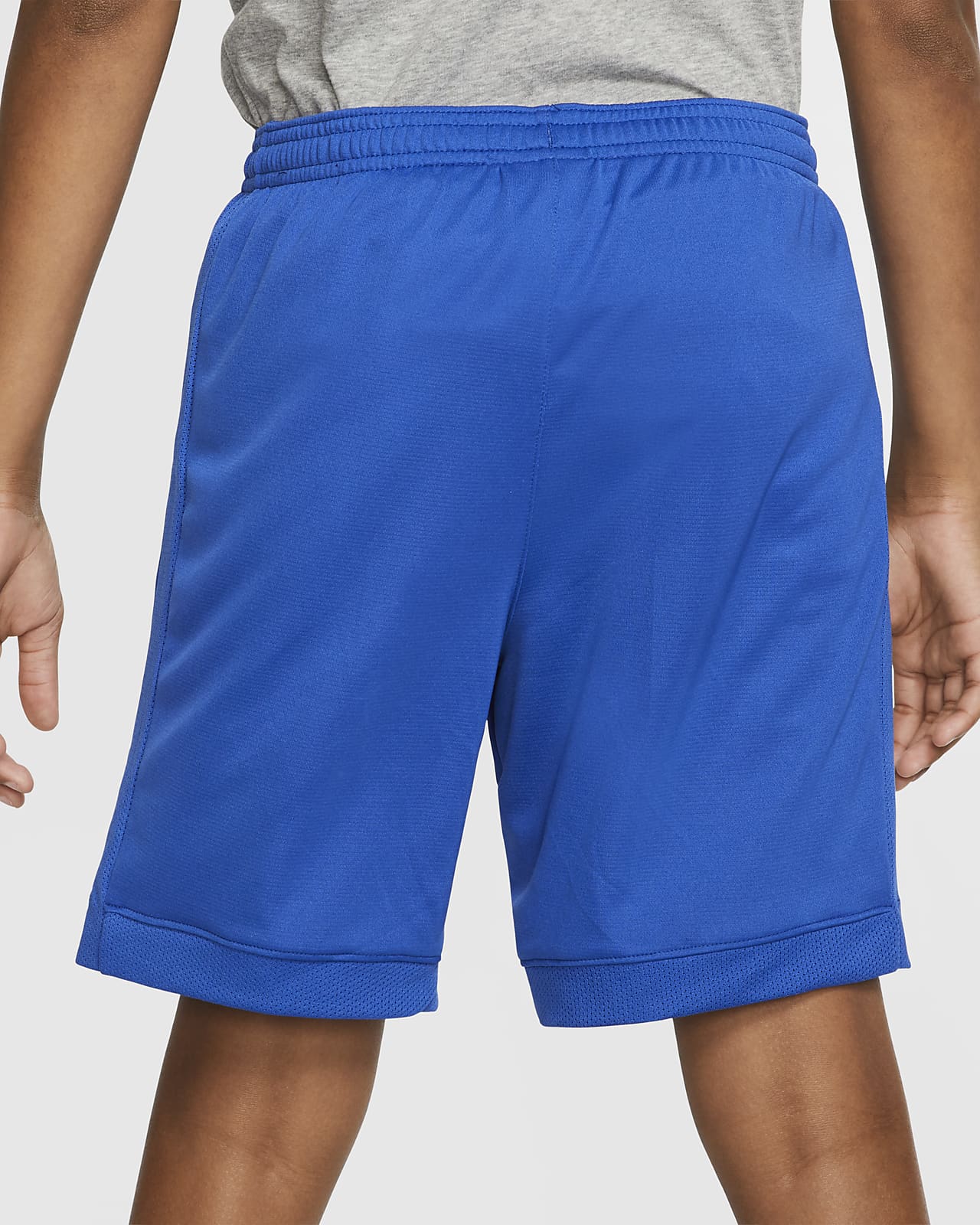 nike blue football shorts