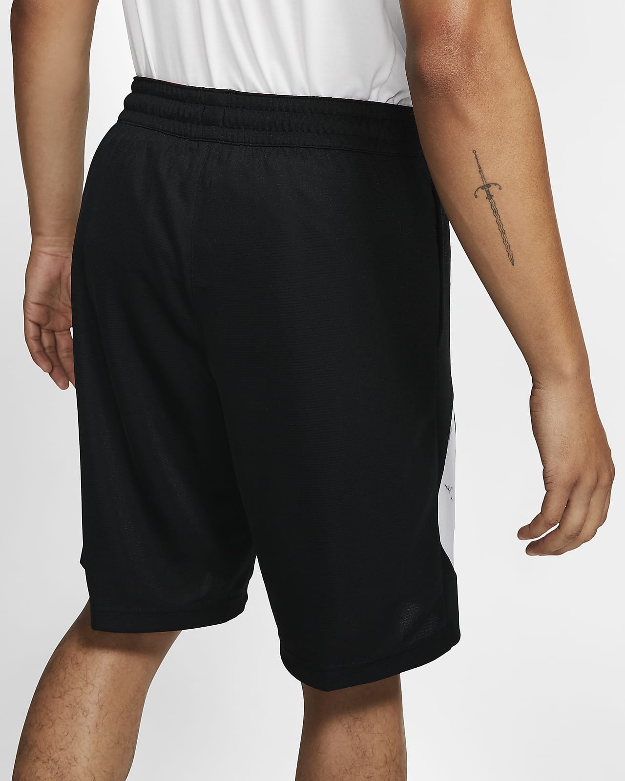 men's nike black basketball shorts