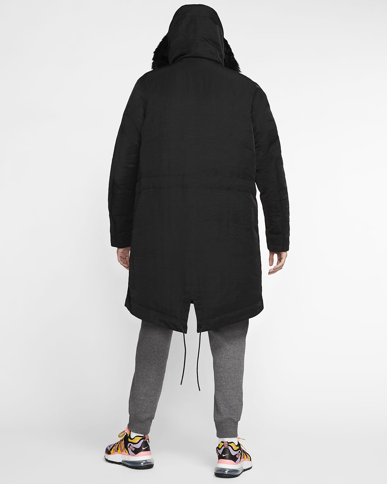 nike team down fill parka