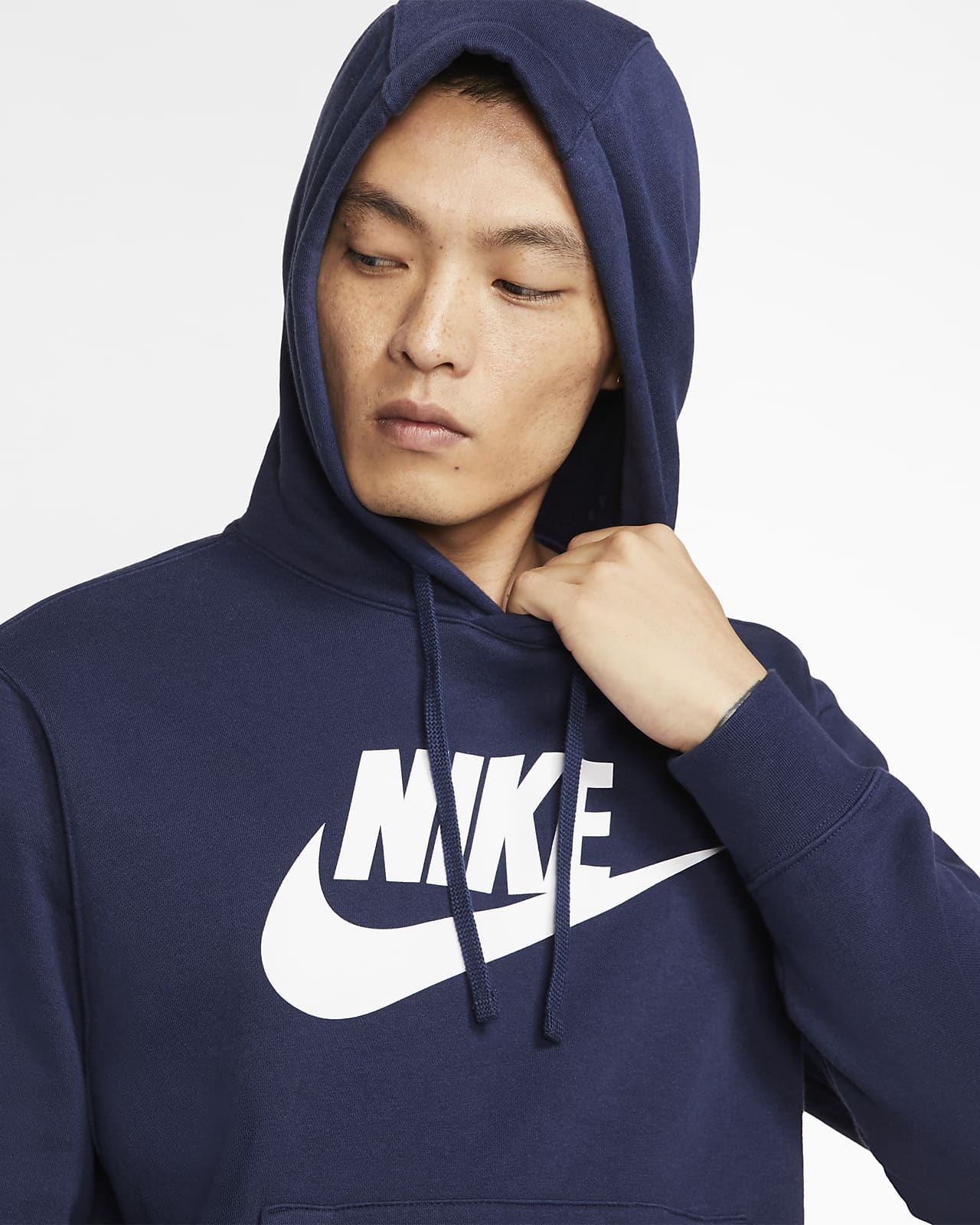 men's graphic pullover hoodie nike sportswear club fleece