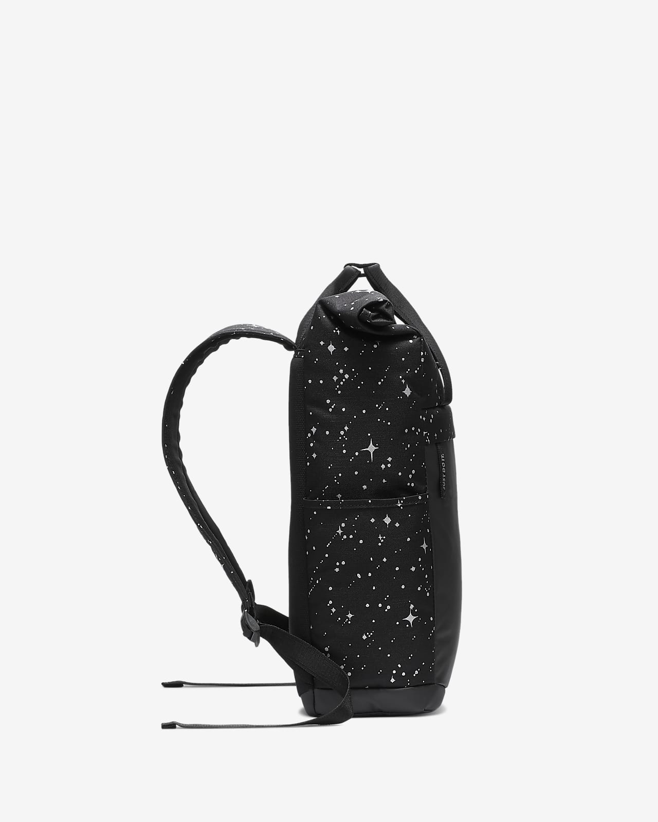 nike training backpack in black sparkle print
