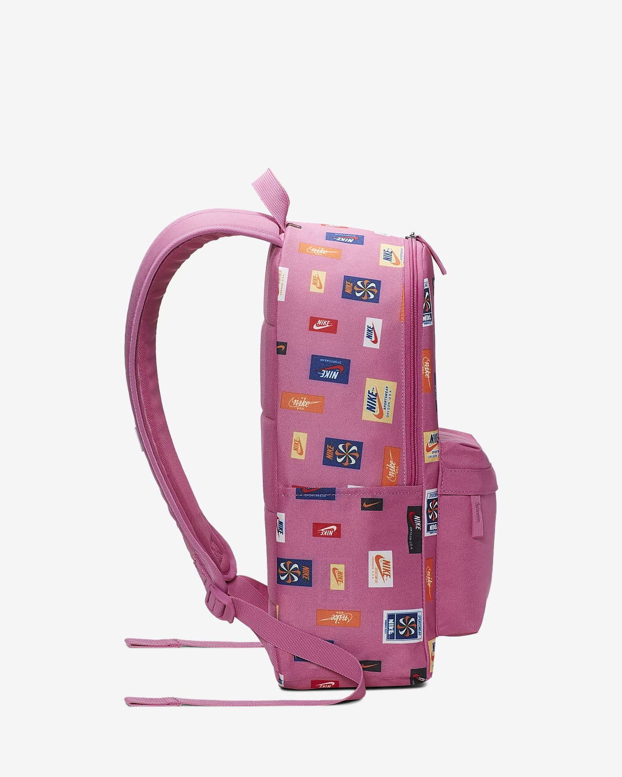 pink and purple nike backpack