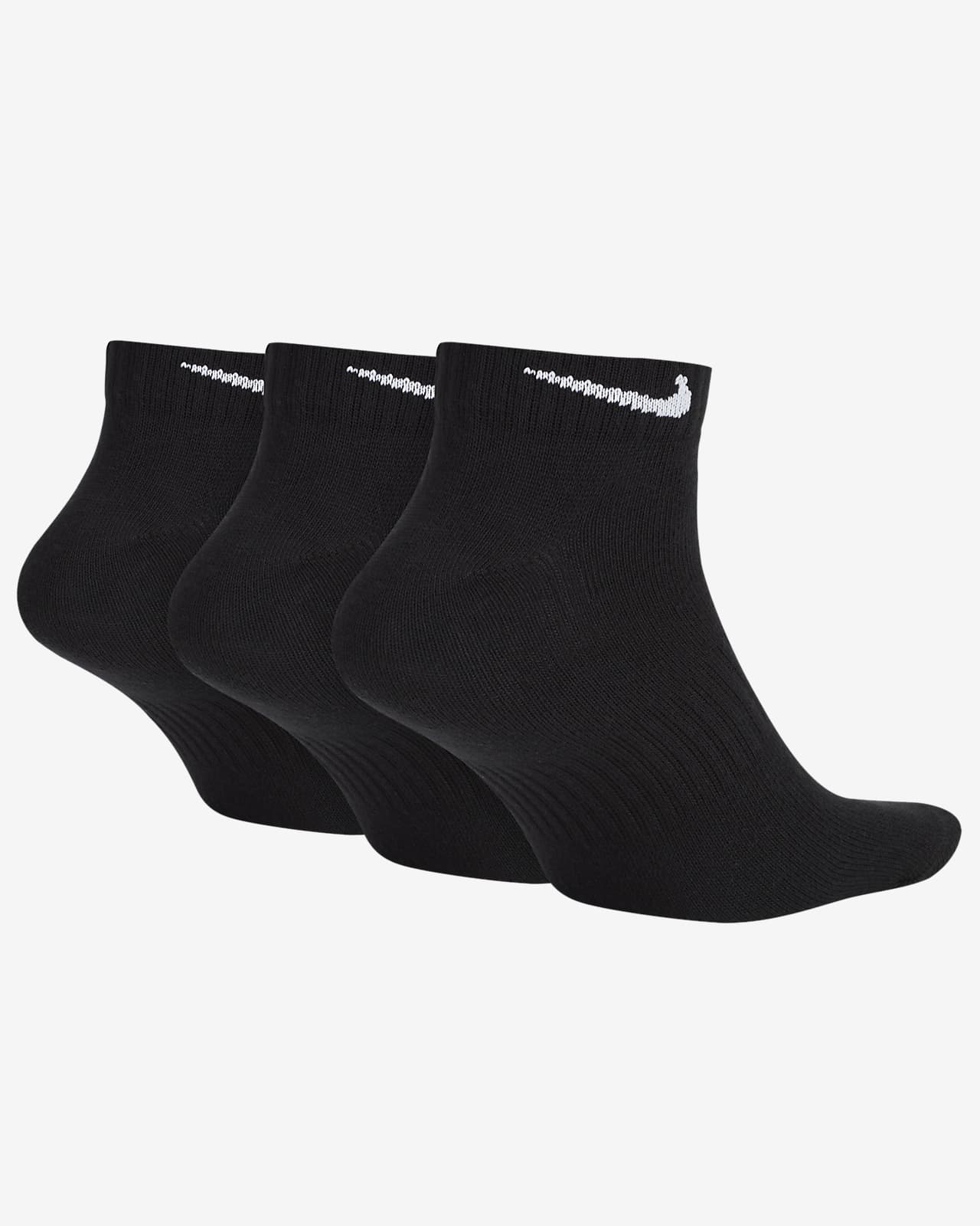 temporal Si oro Nike Everyday Lightweight Training Low Socks (3 Pairs). Nike ID