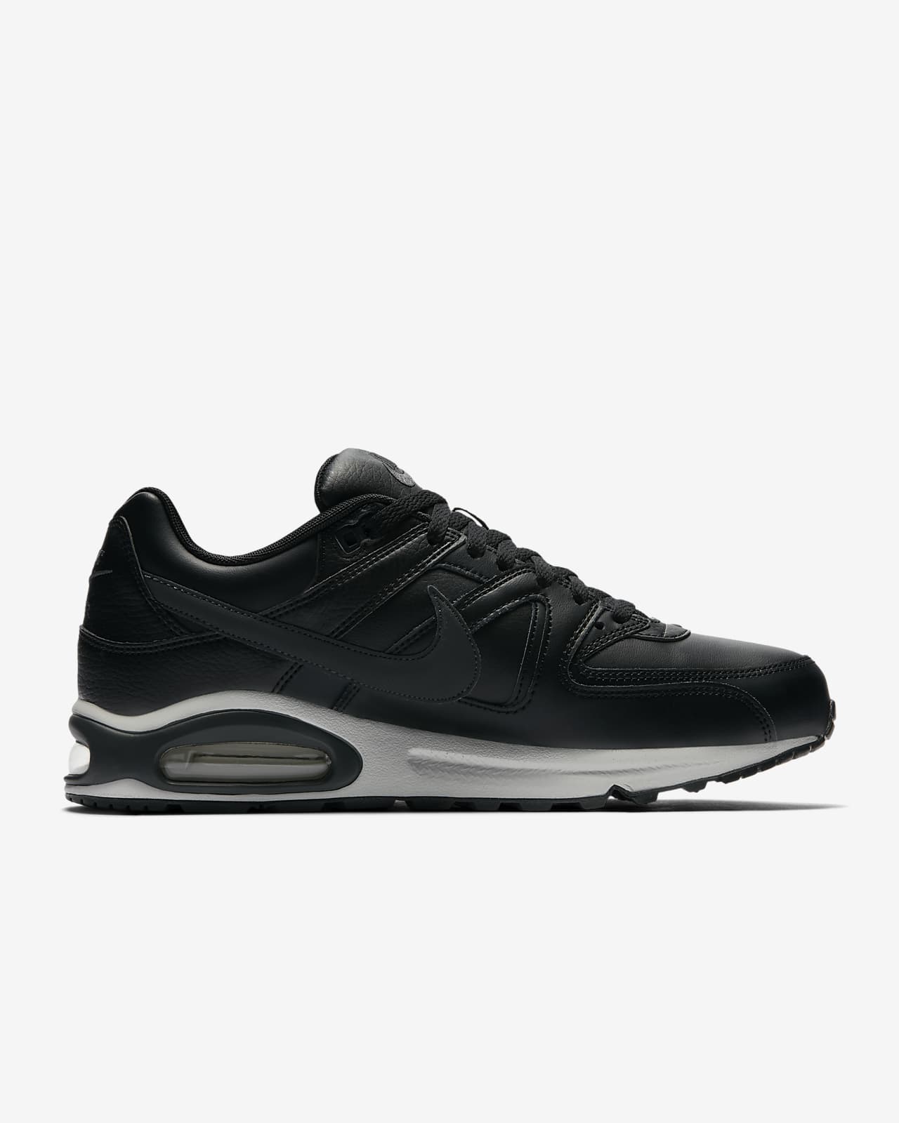 nike air max command black and white