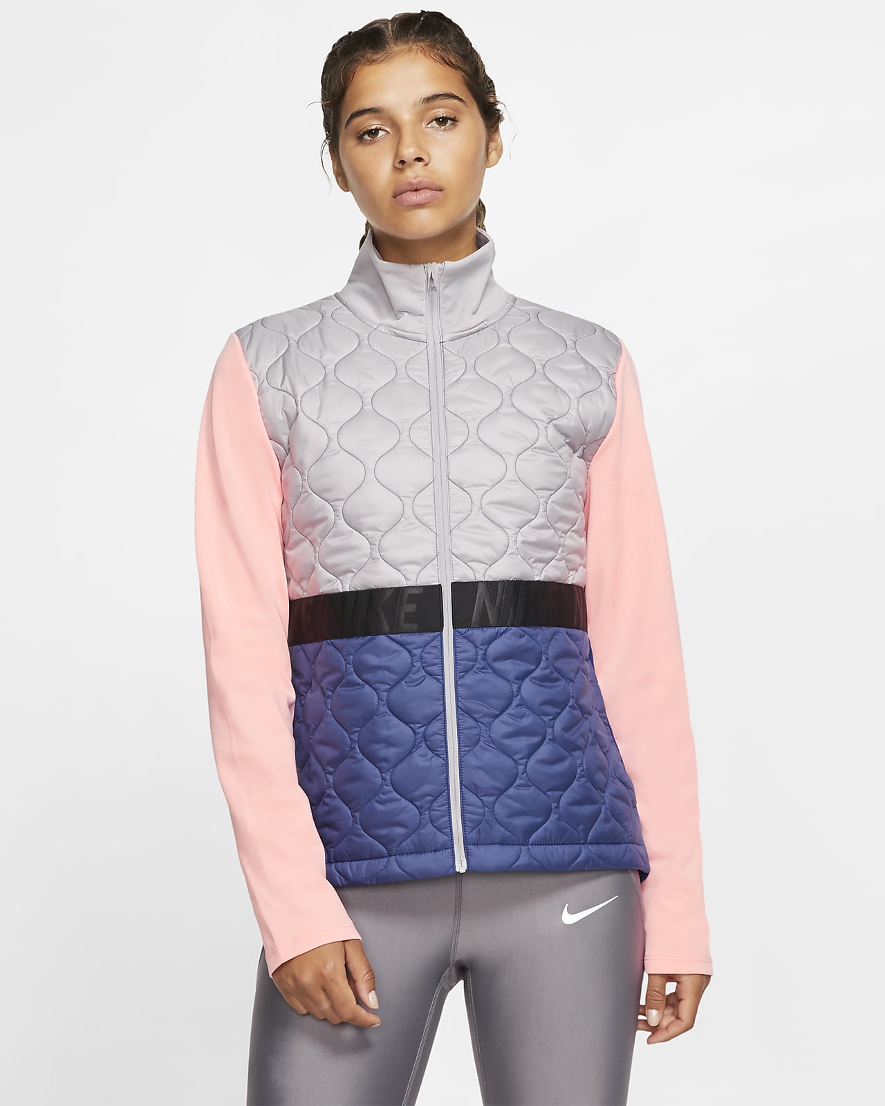 giacca running donna nike