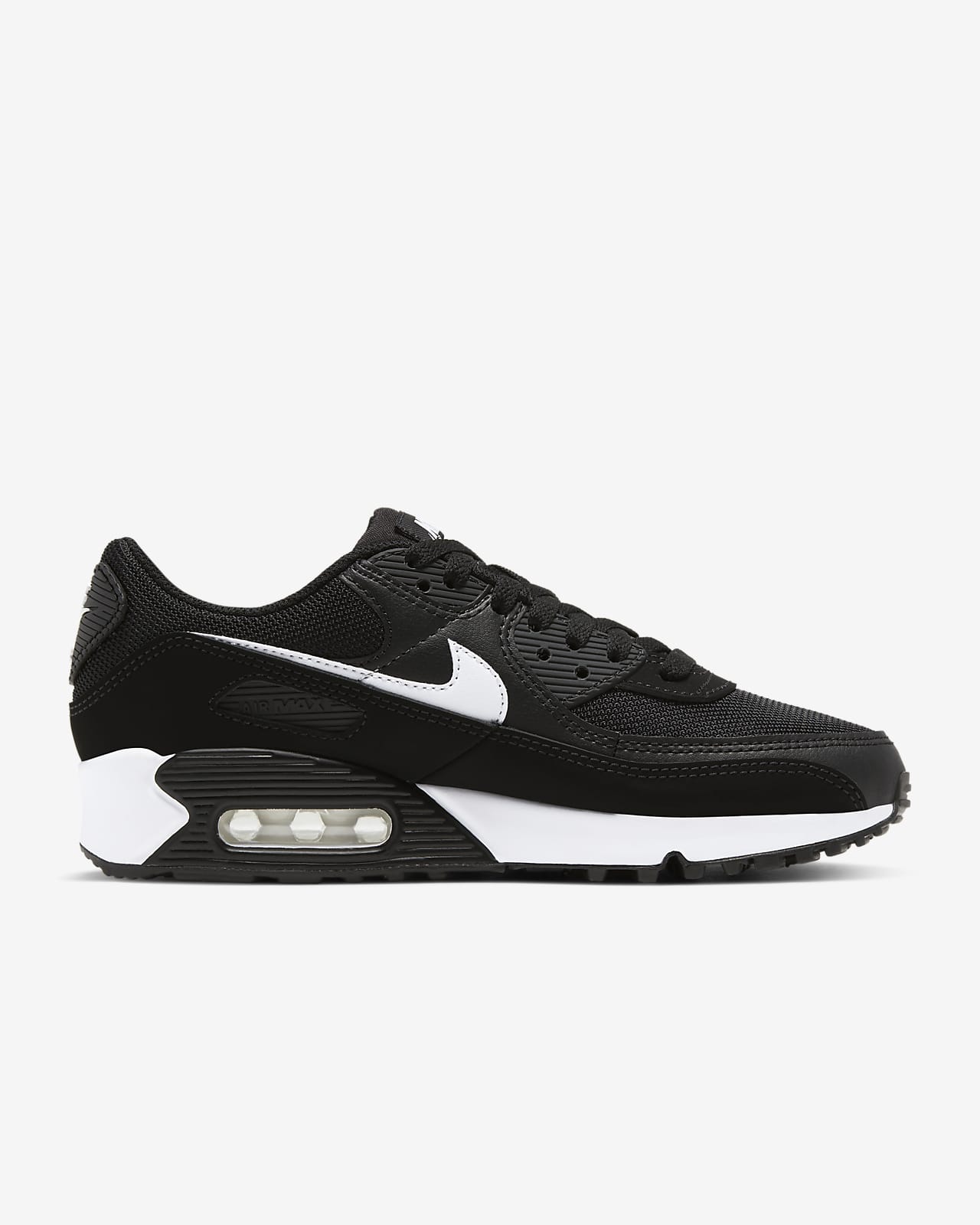 air max 90 white with black tick womens