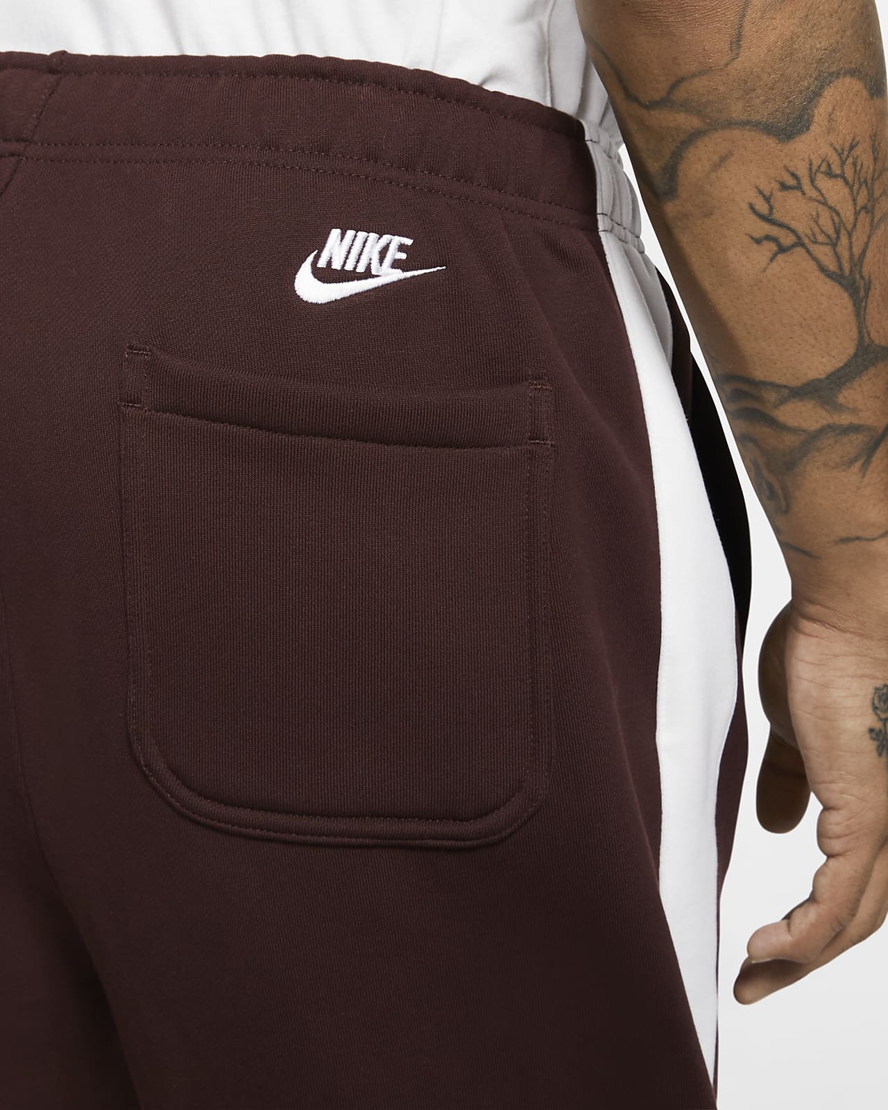 pantaloni nike uomo marroni