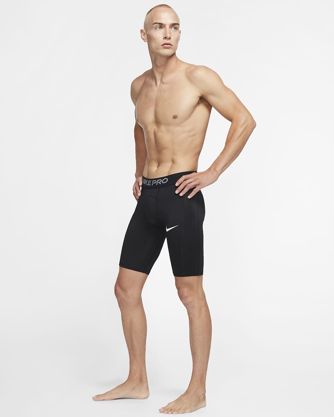nike men's pro long shorts