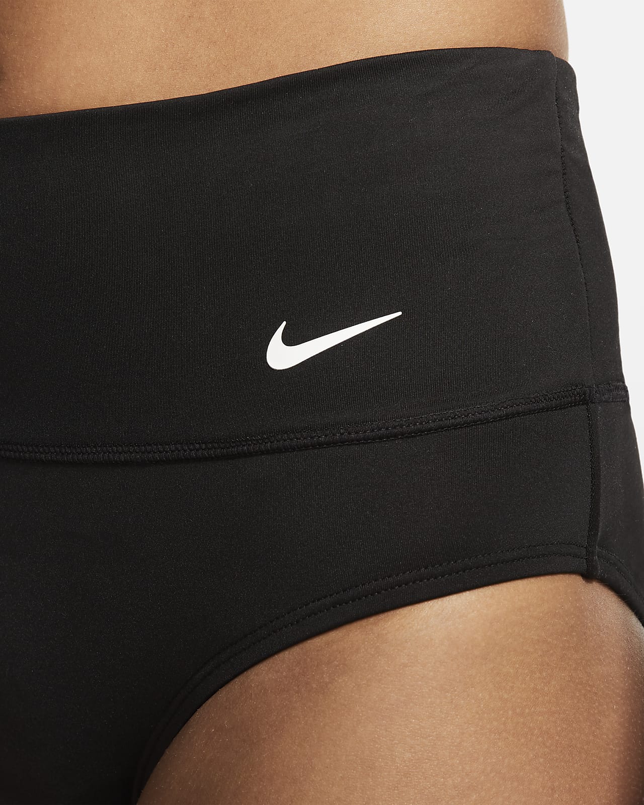 nike essential high waist swim bottom