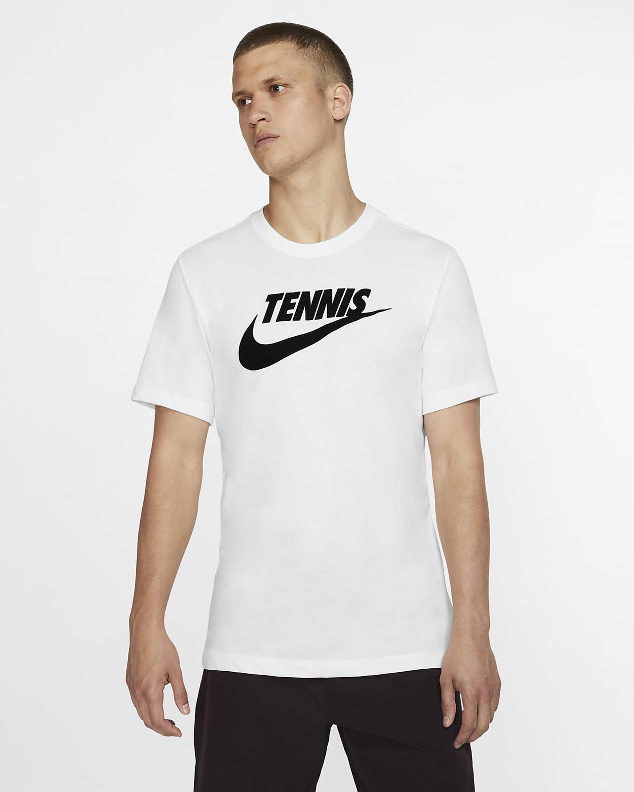 NikeCourt Dri-FIT Men's Graphic Tennis T-Shirt. Nike LU