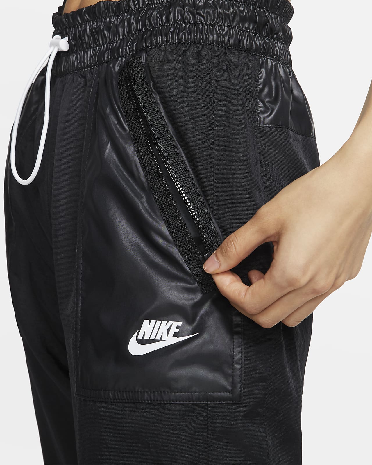 nike nsw woven moto pants