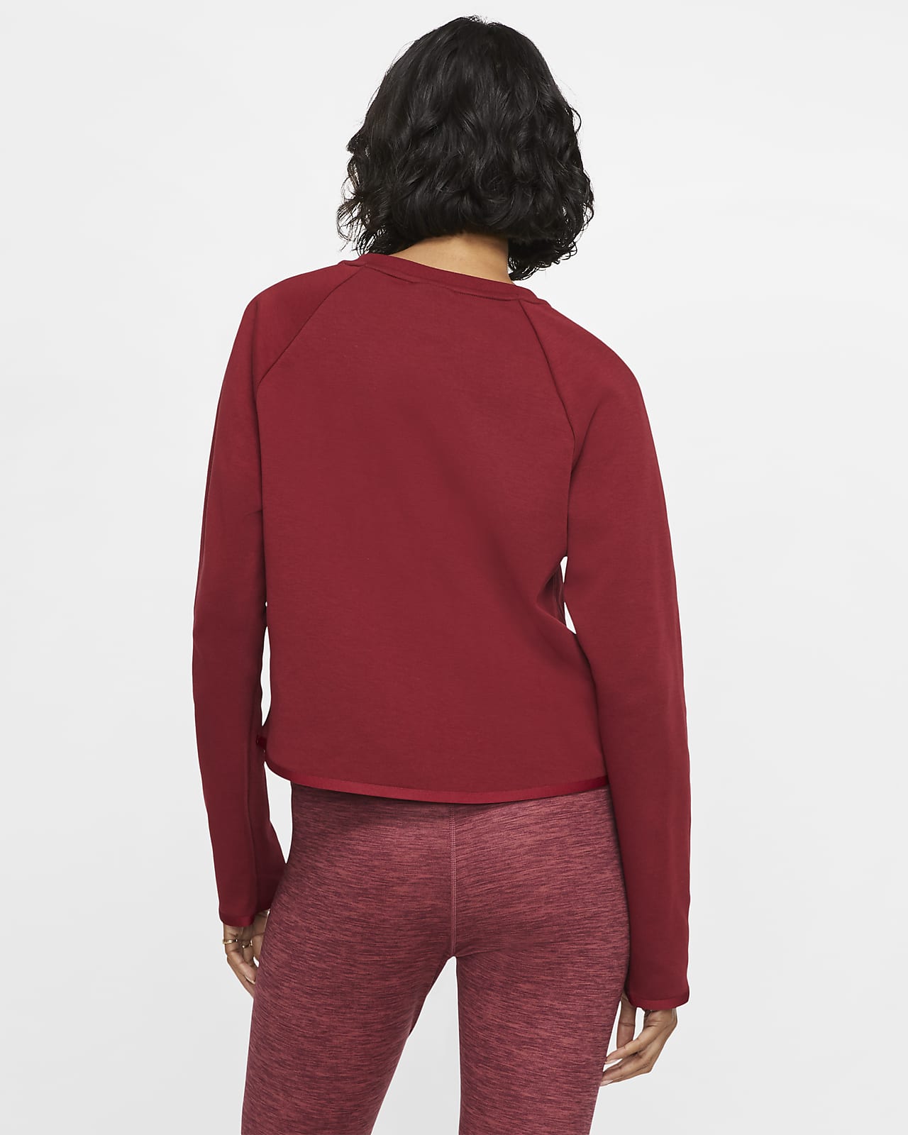 nike sportswear tech fleece women's crew