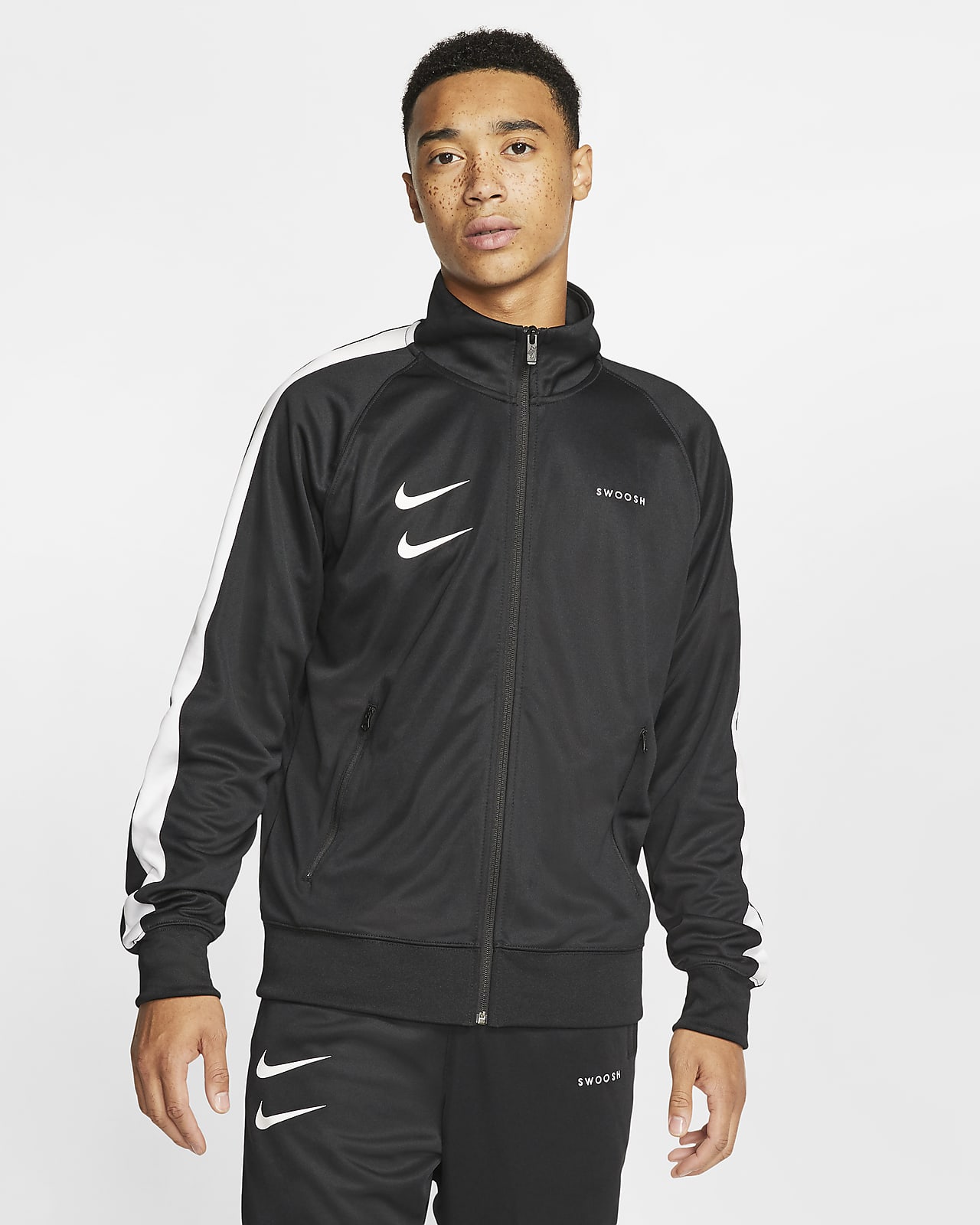 Nike Sportswear Swoosh jakke til herre. Nike NO Nike Sportswear Swoosh vevd hettejakke til herre. Nike NO
