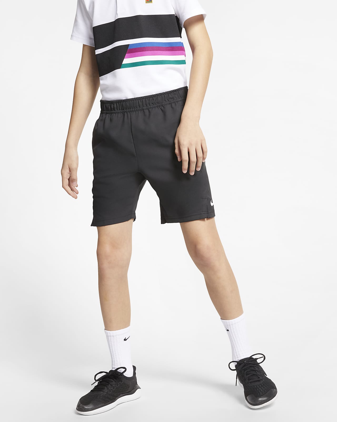 NikeCourt DriFIT Older Kids' (Boys') Tennis Shorts. Nike EG