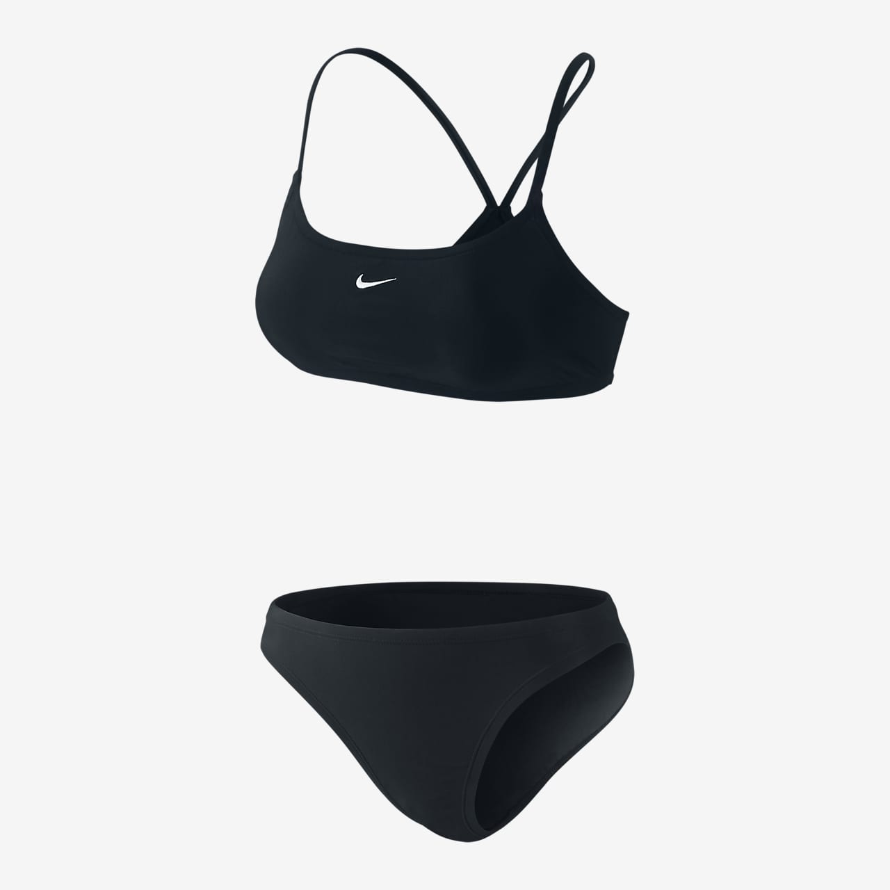 retroceder pegar Kosciuszko Traje de baño de dos piezas para mujer Nike Nylon Core Solid. Nike.com