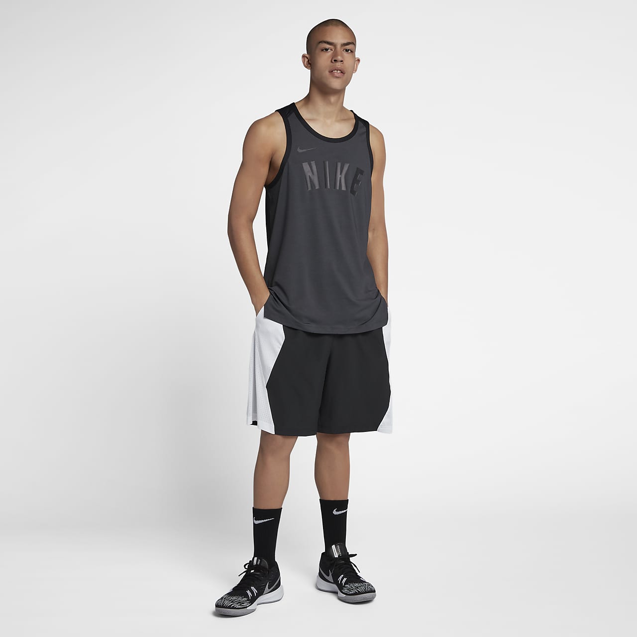 Nike Dry Hyper Elite Men's Sleeveless Basketball Top. Nike VN