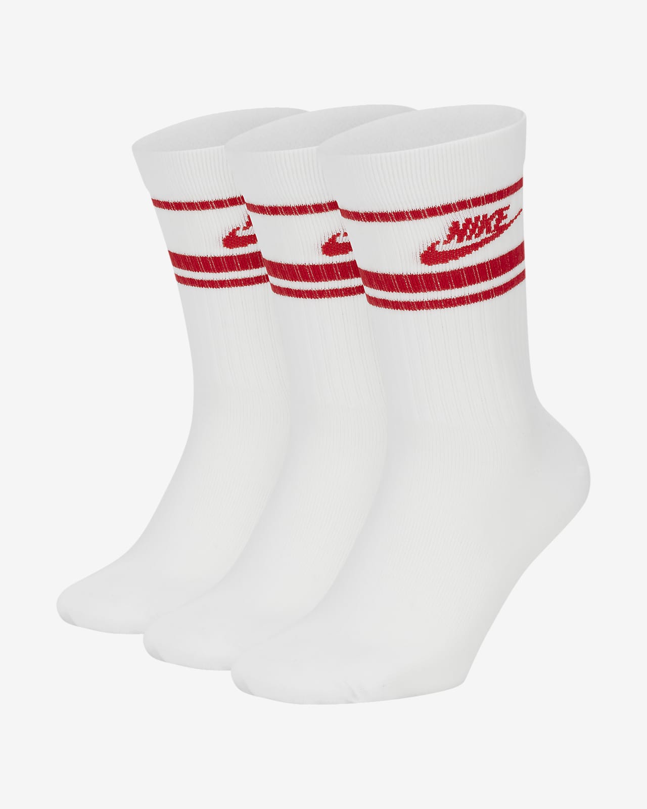Nike Sportswear Essential Crew Socks (3 