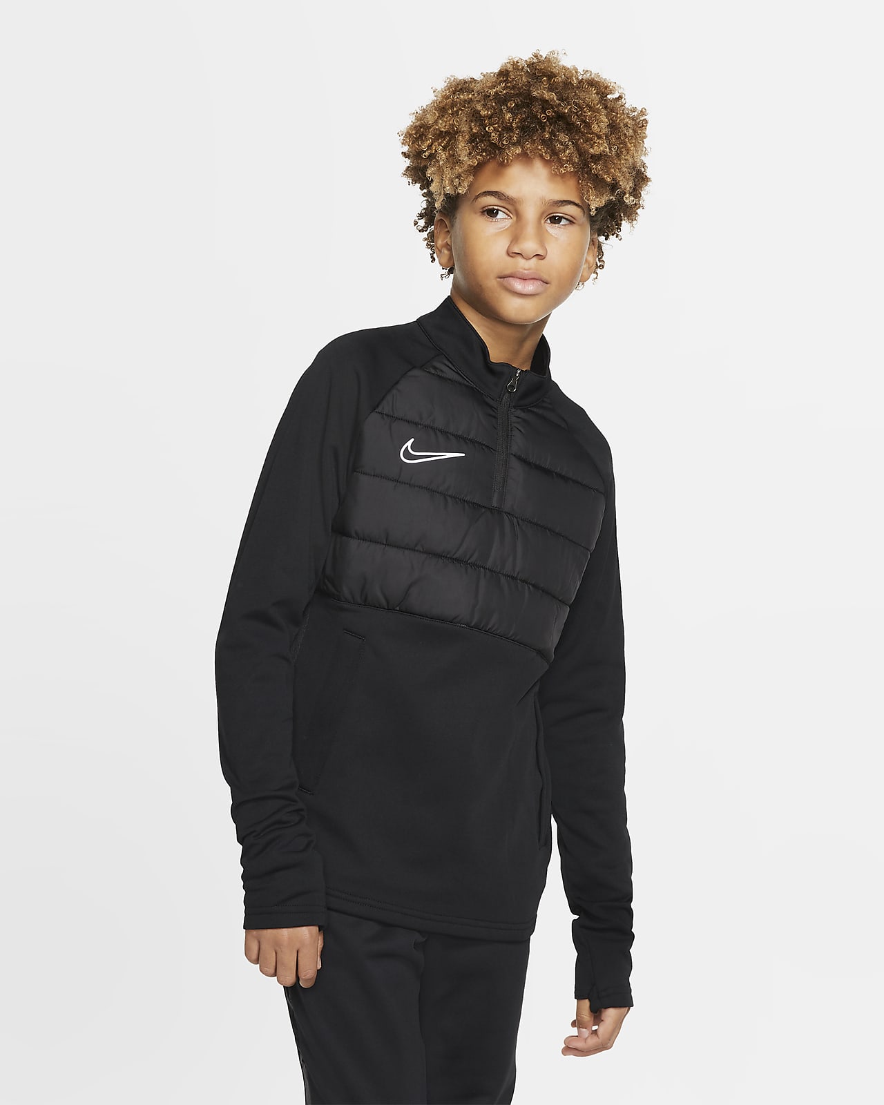 nike academy winter warrior drill top