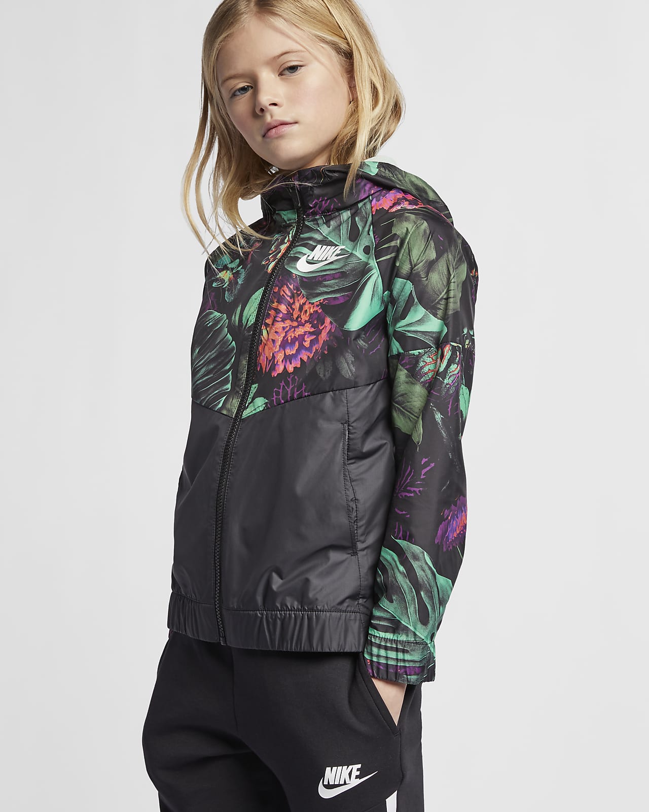 nike windrunner floral
